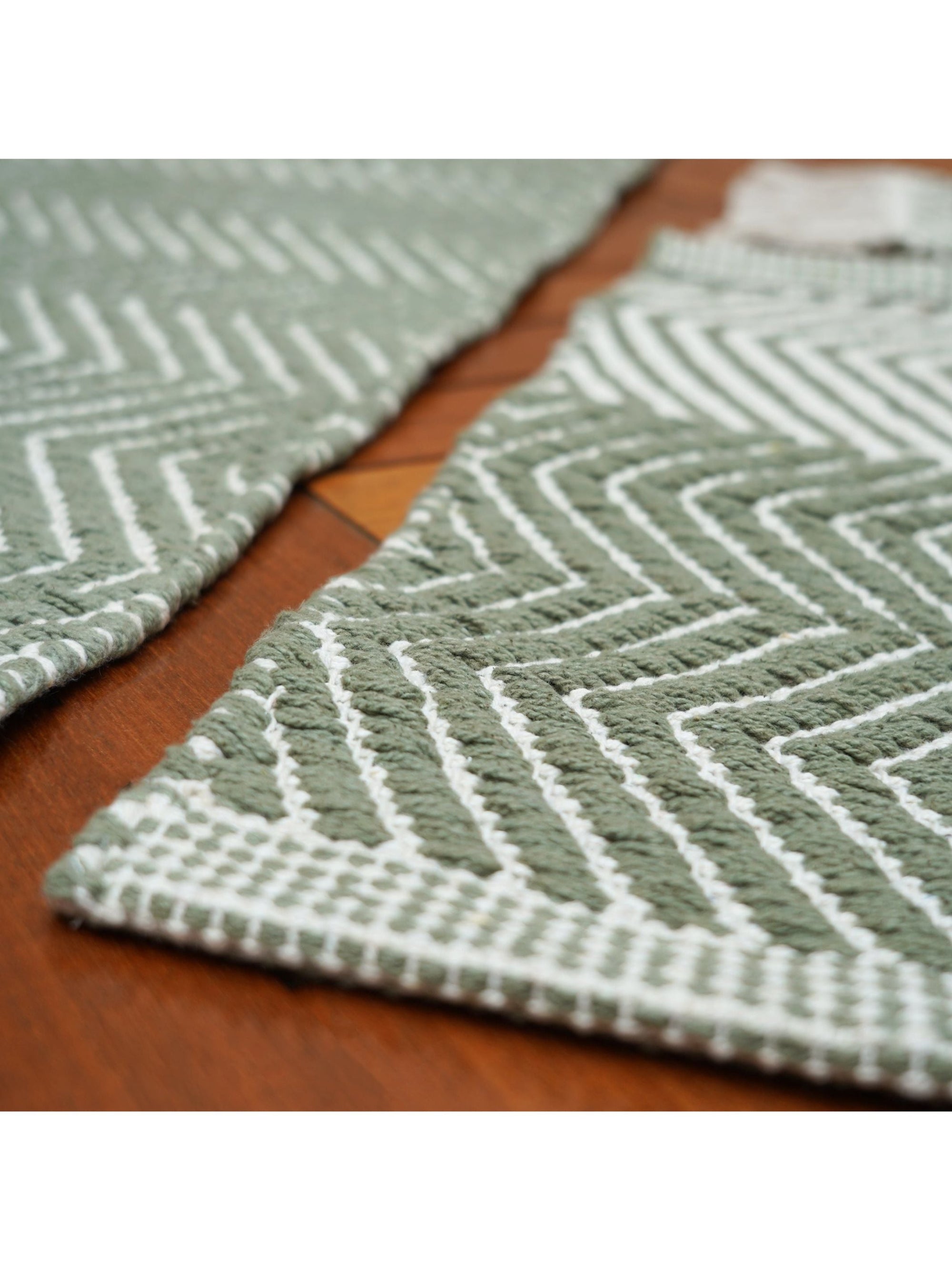 Handwoven Reversible Table Mat Set of 2