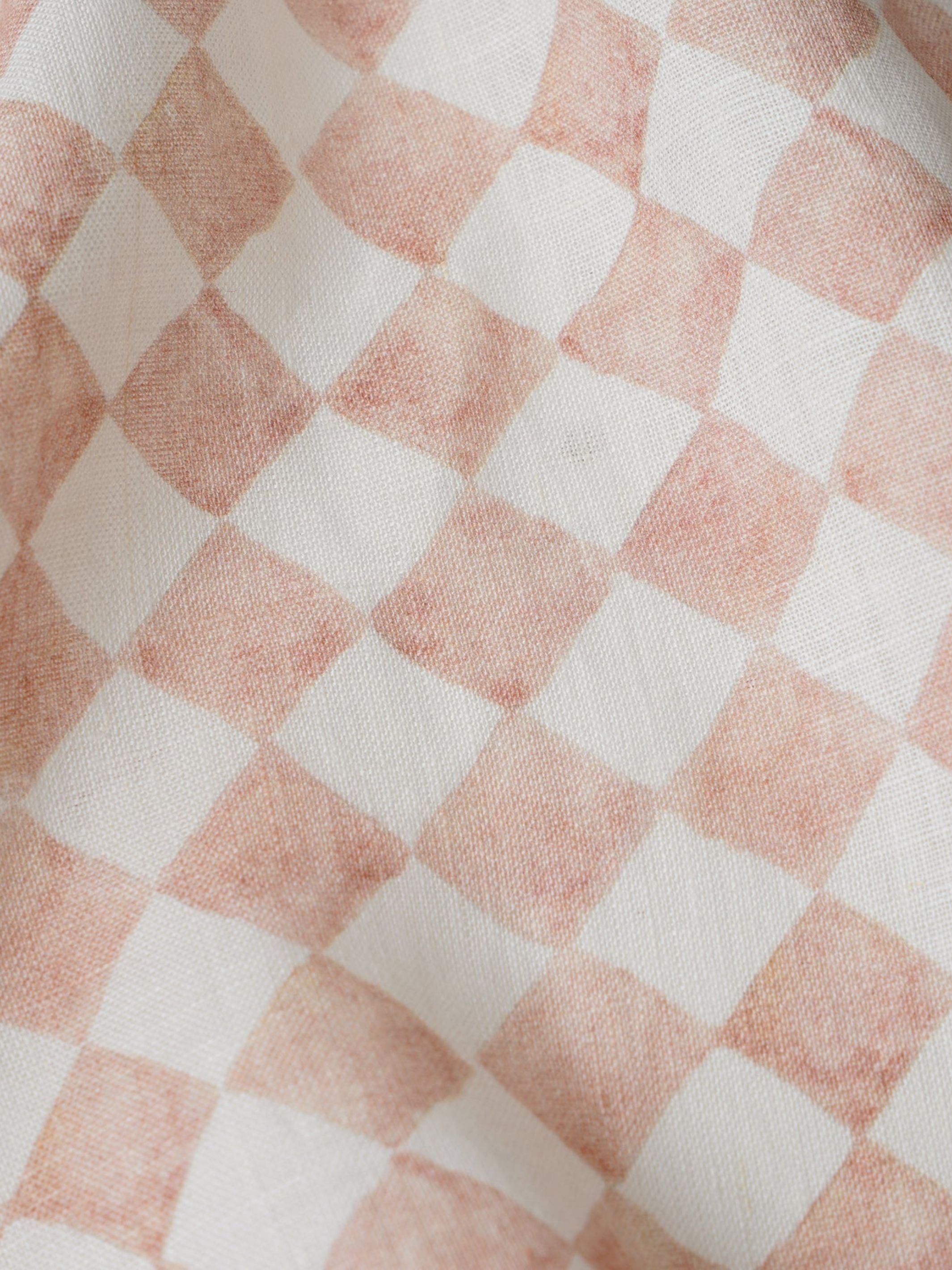 Table Runner - Checker Blush