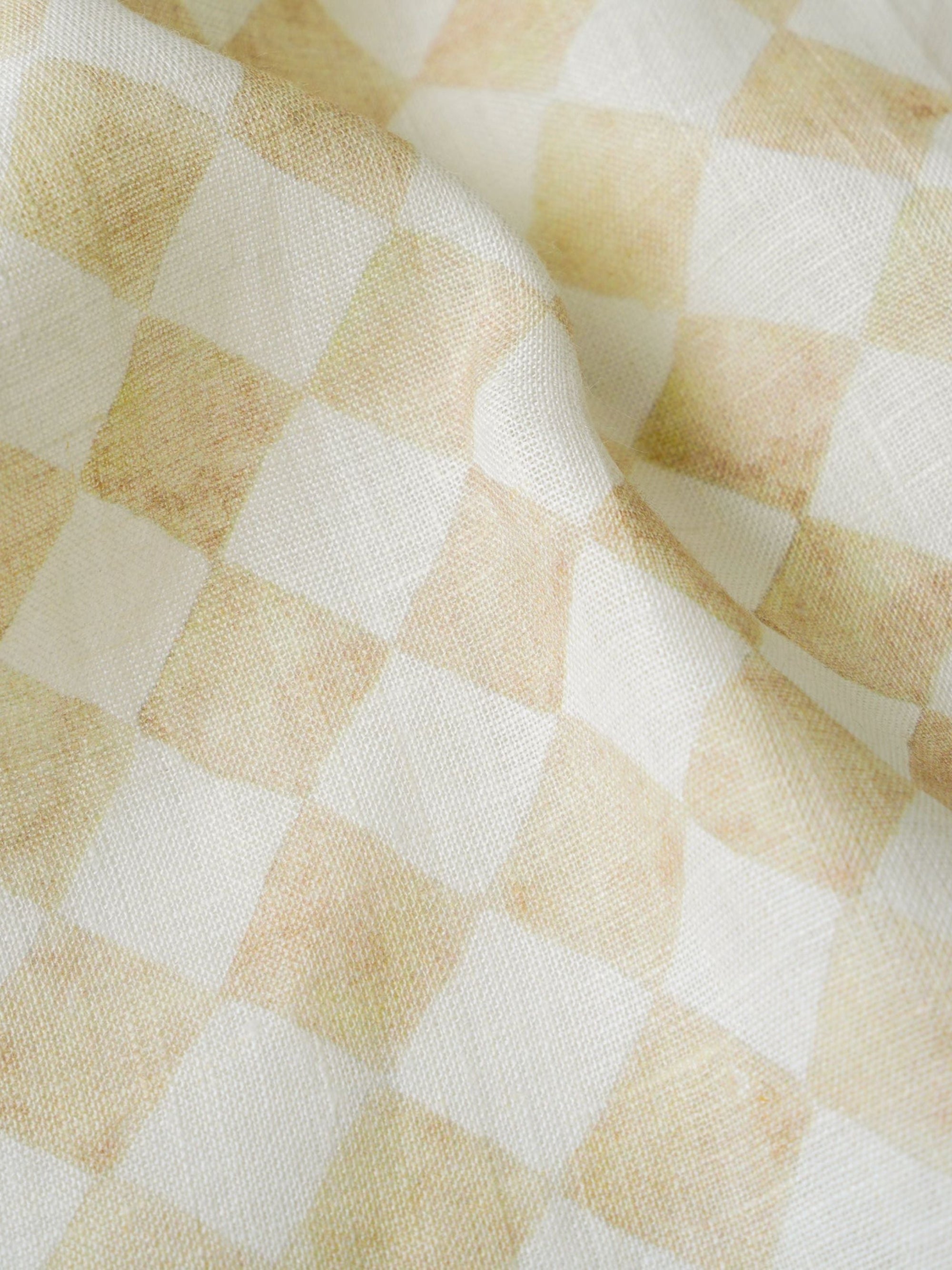 Table Runner - Checker Beige