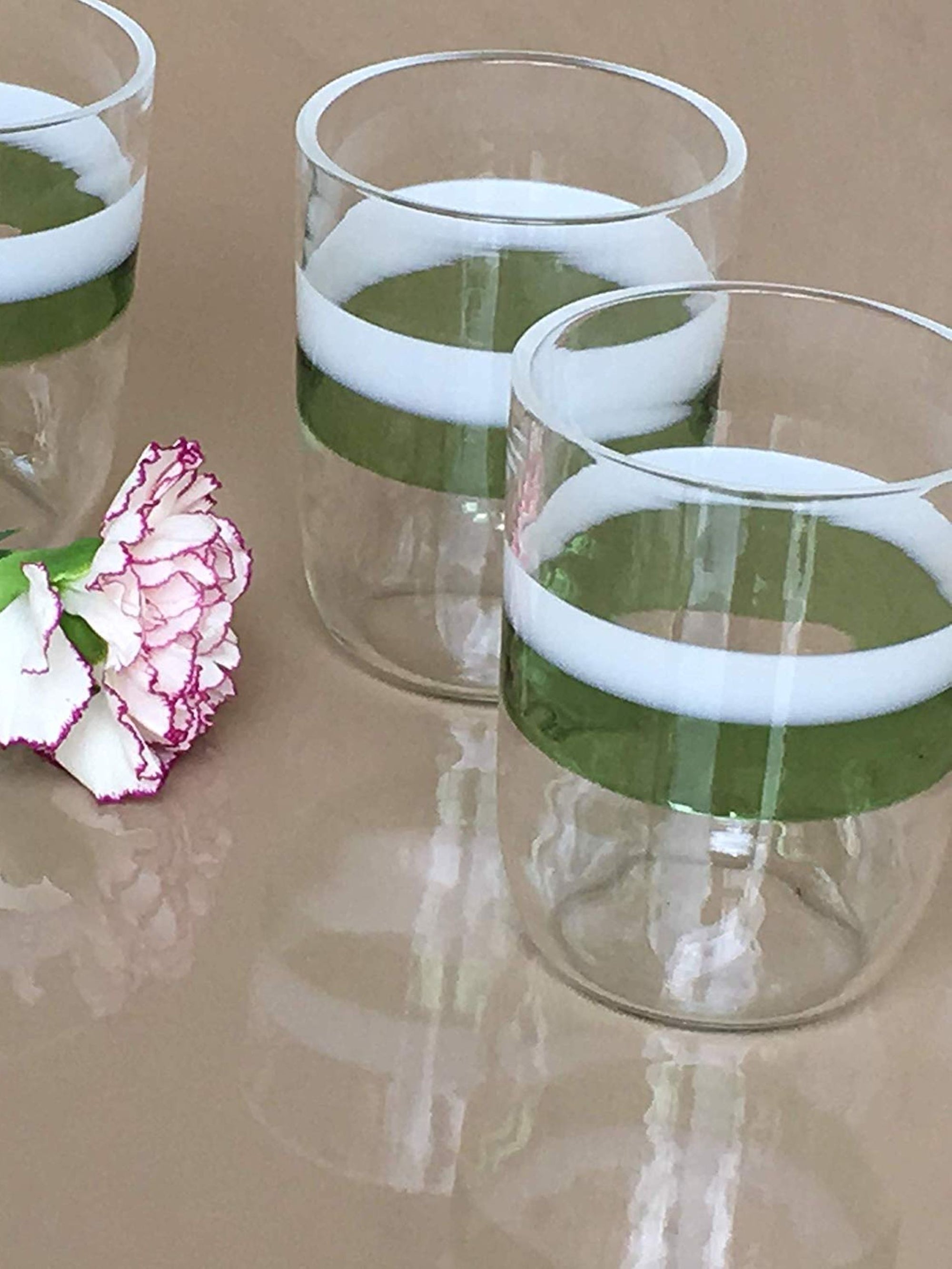 Rustic Horse Scandinavian Tumbler Glass Set of 4 - Factoh