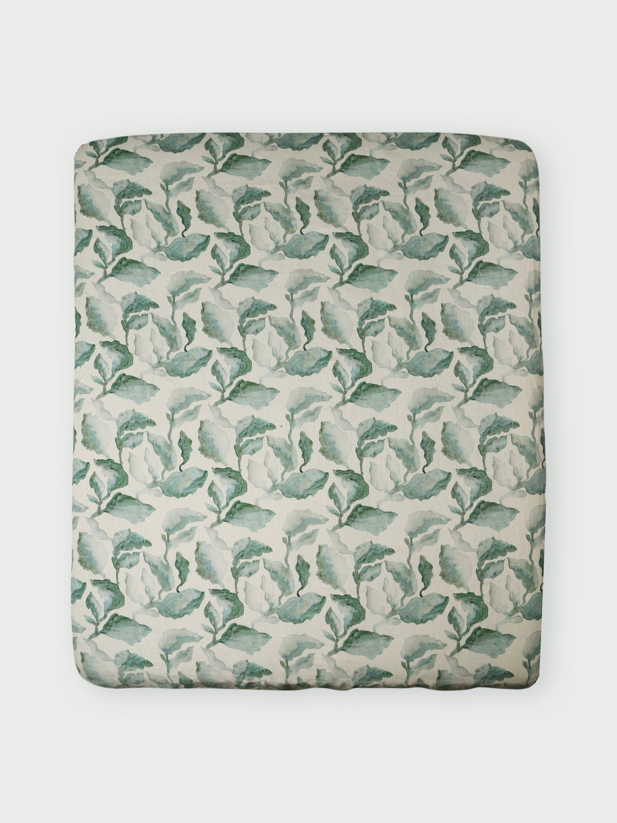 Bedcover - Cascade Teal Linen