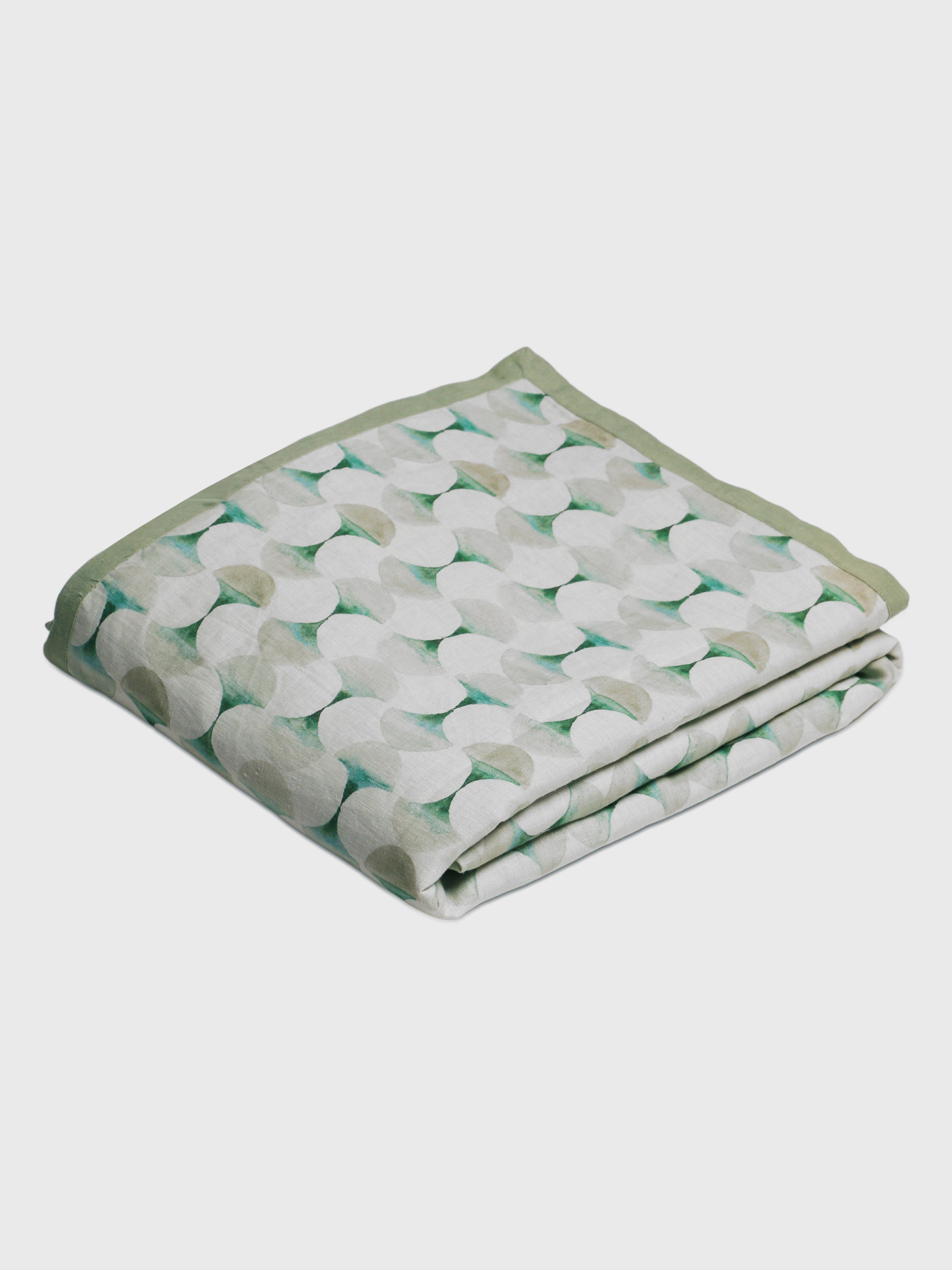 Bedcover - Cove Teal Linen