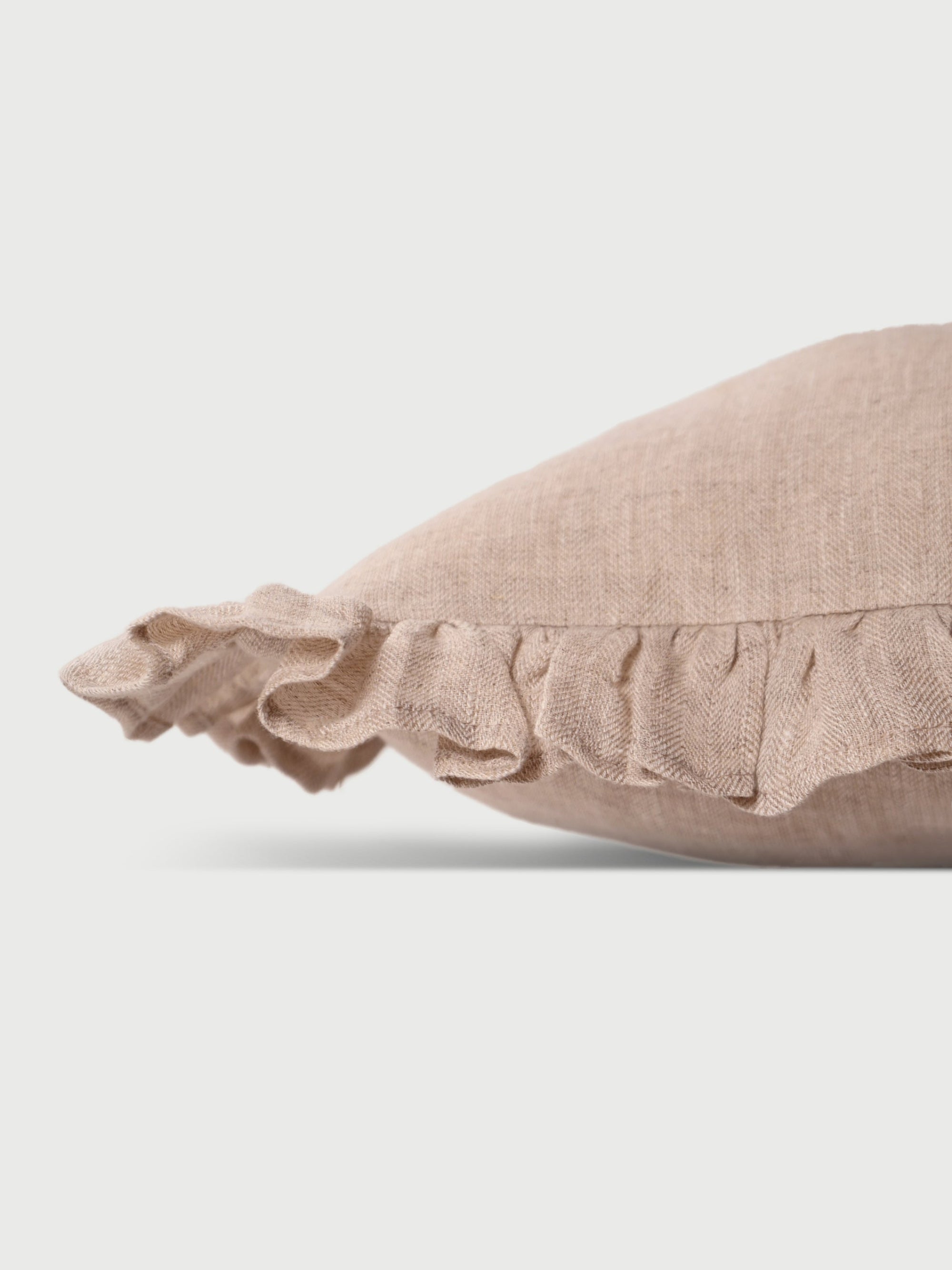 Pillow Cover - Ruffle Linen