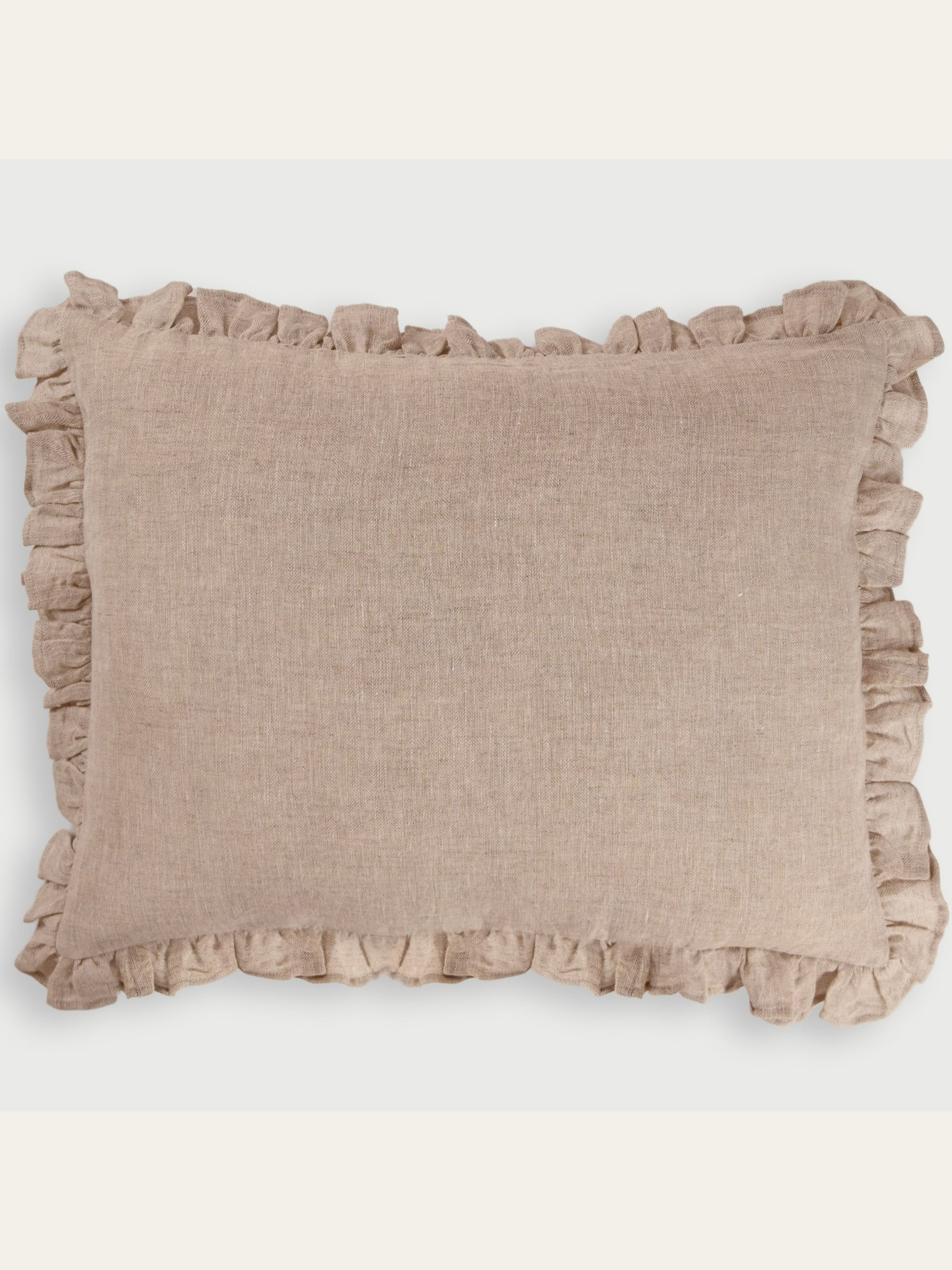 Pillow Cover - Ruffle Linen