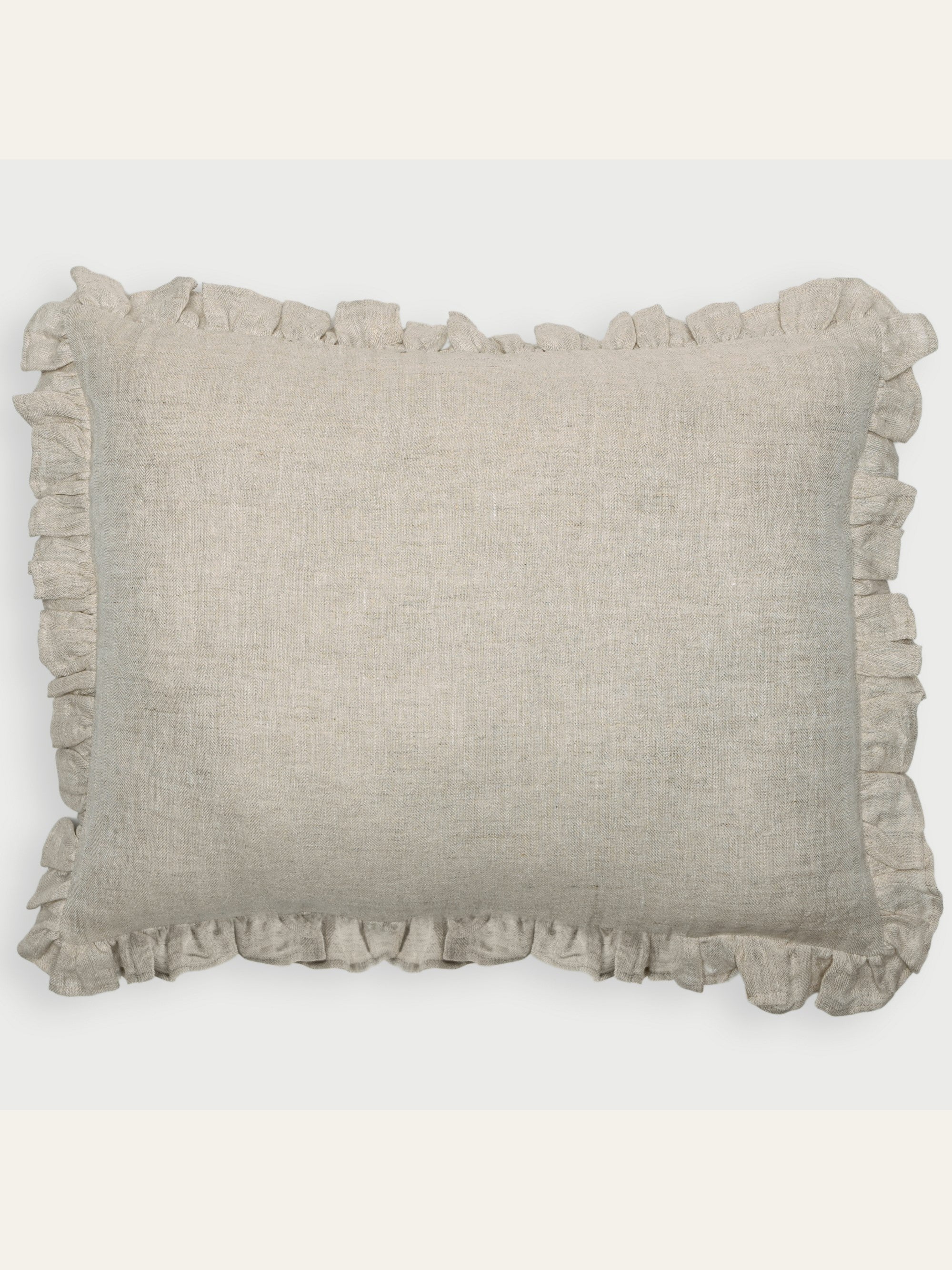 Pillow Cover - Ruffle Linen