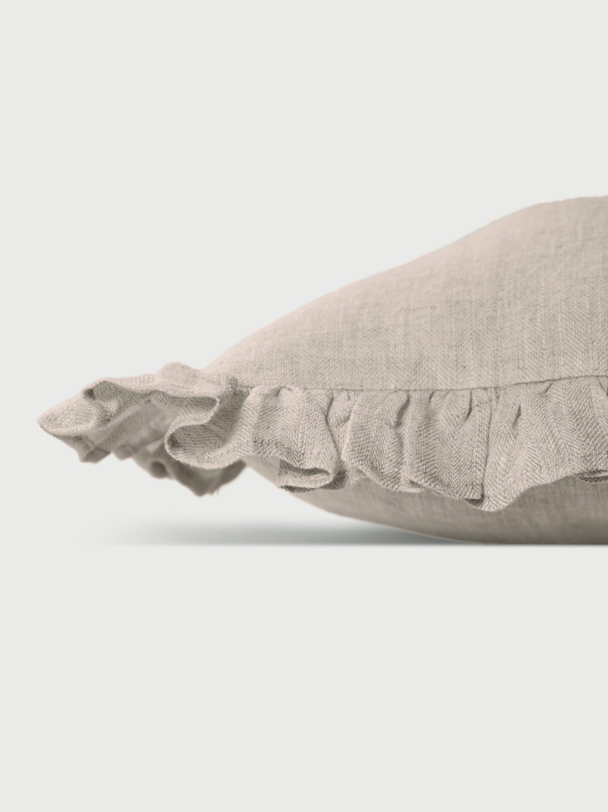 Pillow Cover - Ruffle Linen