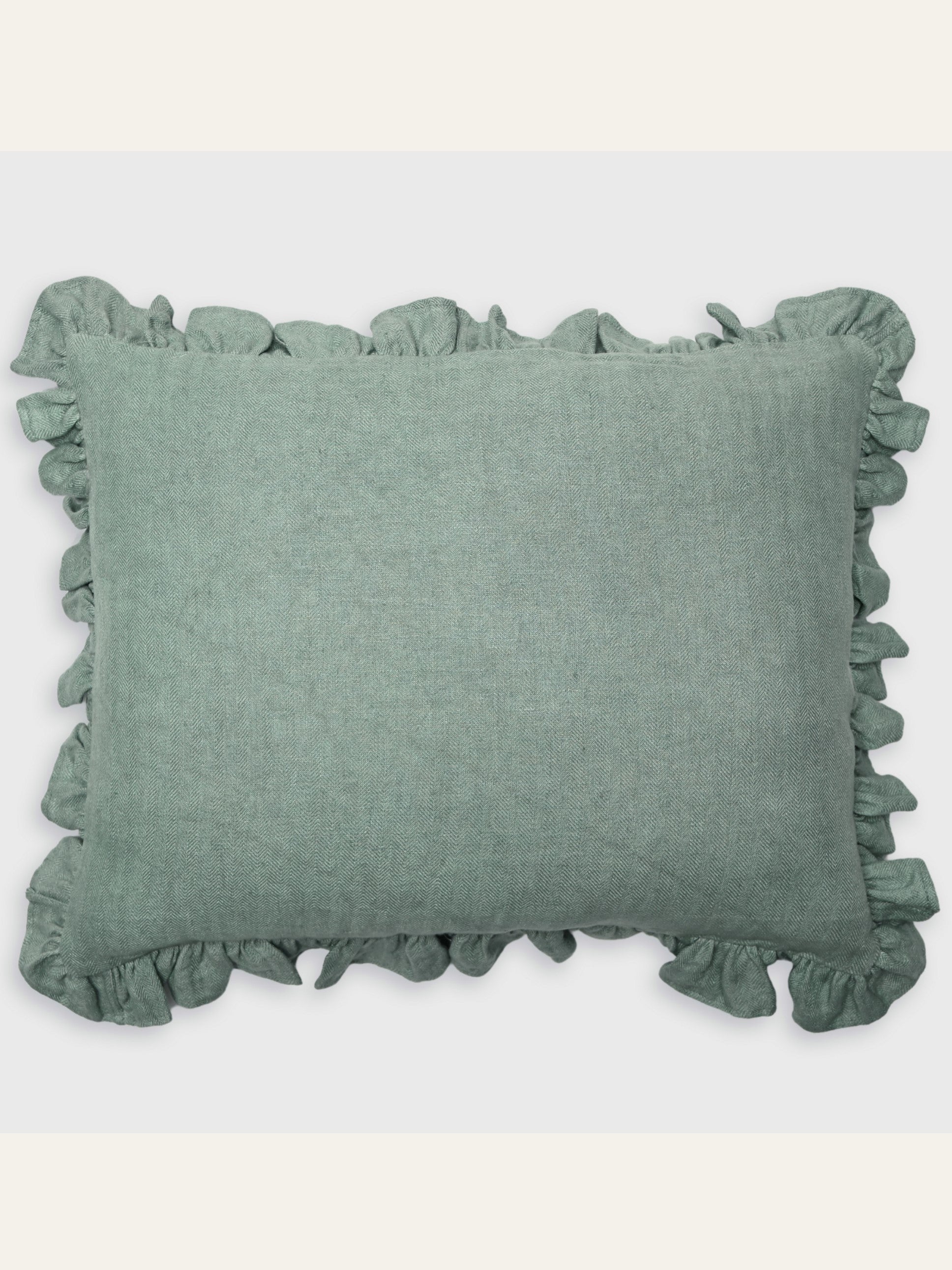 Pillow Cover - Ruffle Linen