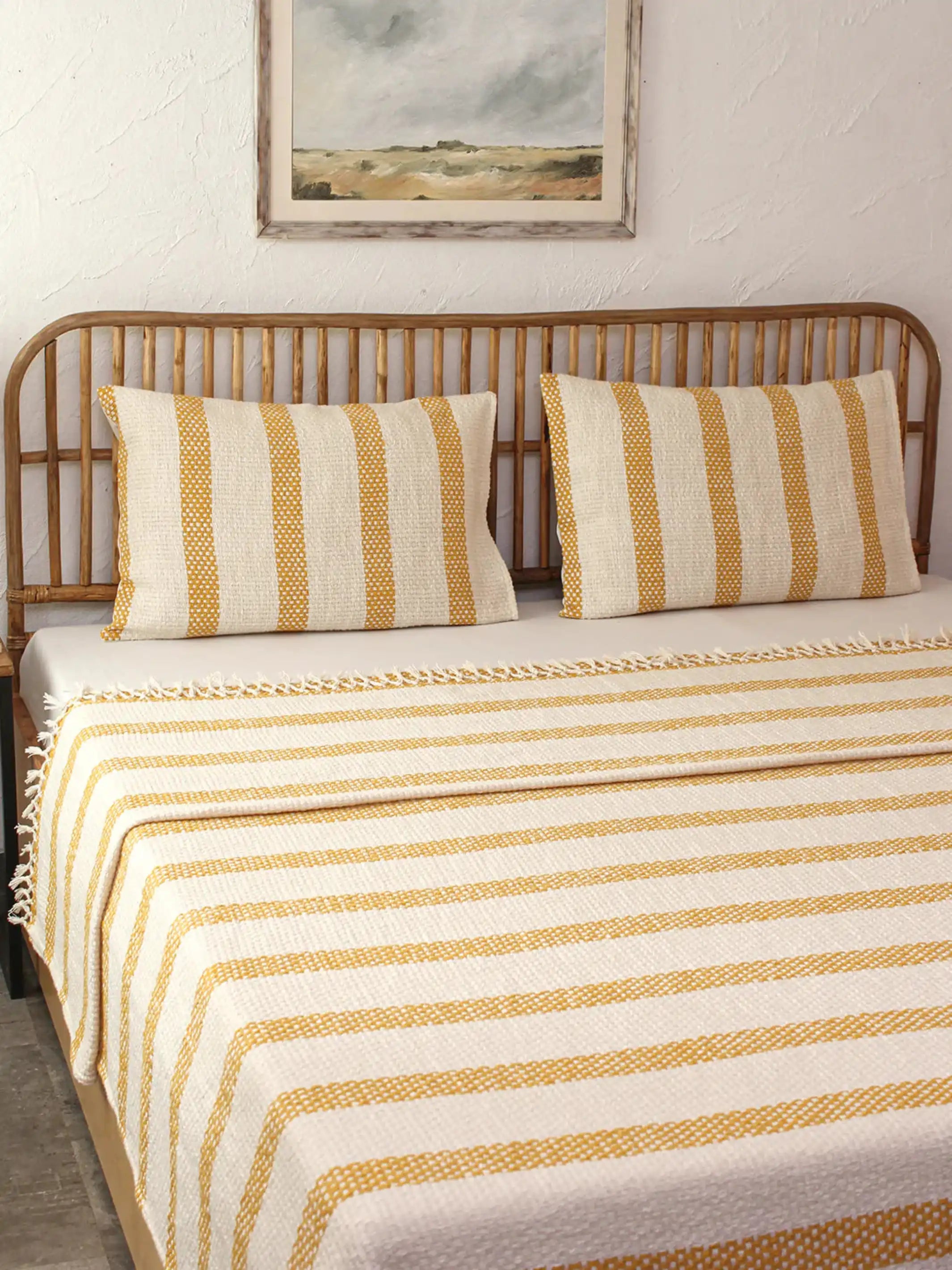 Bedcover - Shivalik Yellow