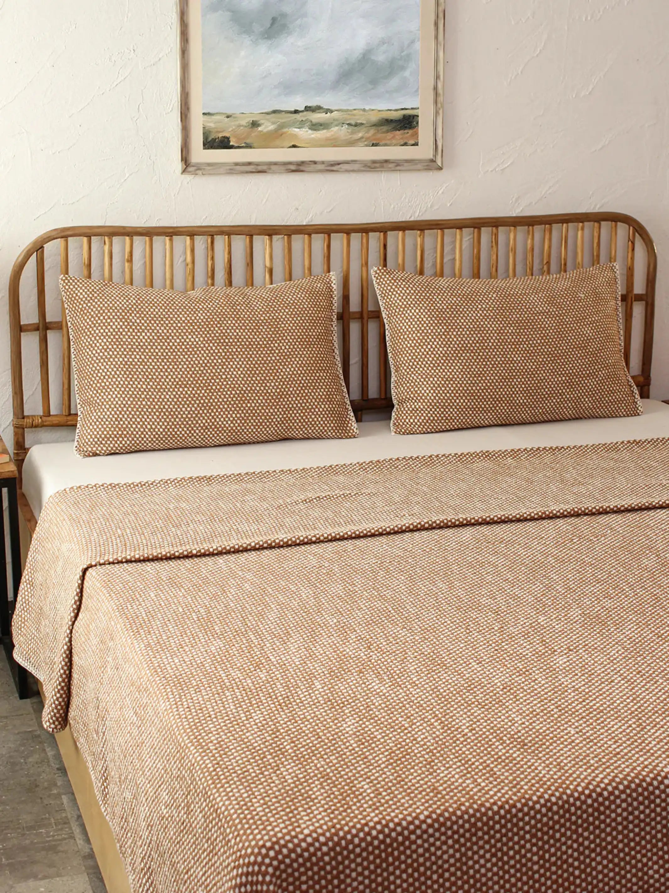 Bedcover - Vindhya Brown