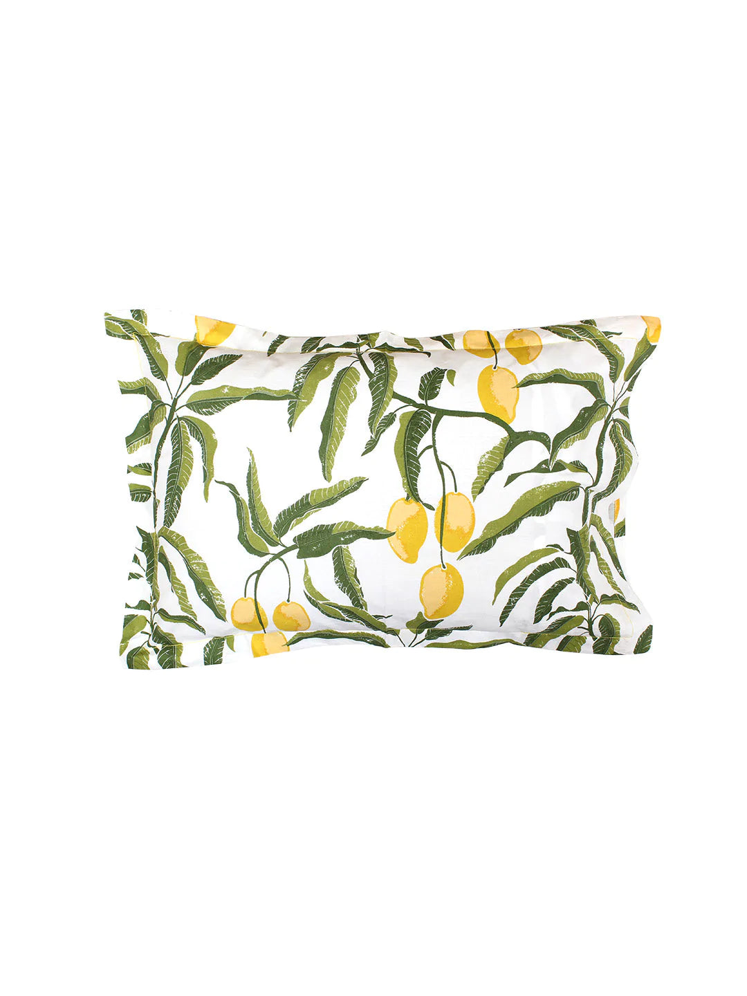 Amra Yellow Bedsheet with Pillow Cover