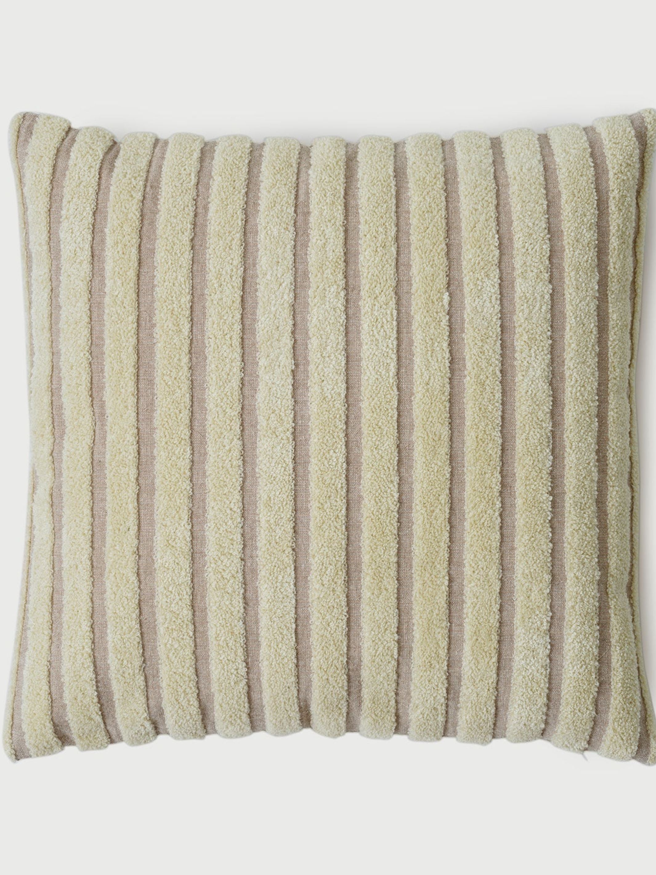 Cushion Cover - Striped Ivory