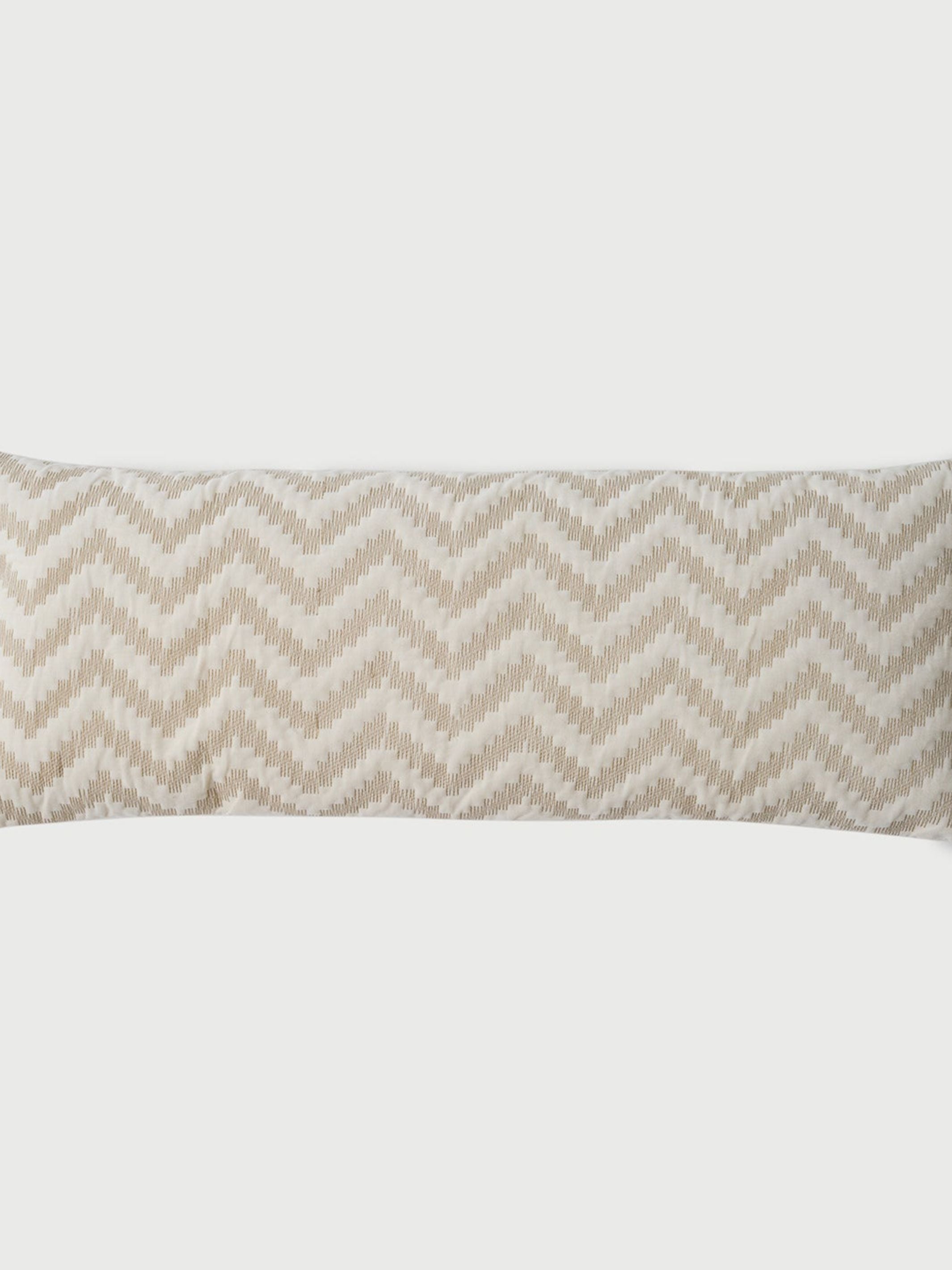 Cushion Cover - Chevron Brown Lumbar