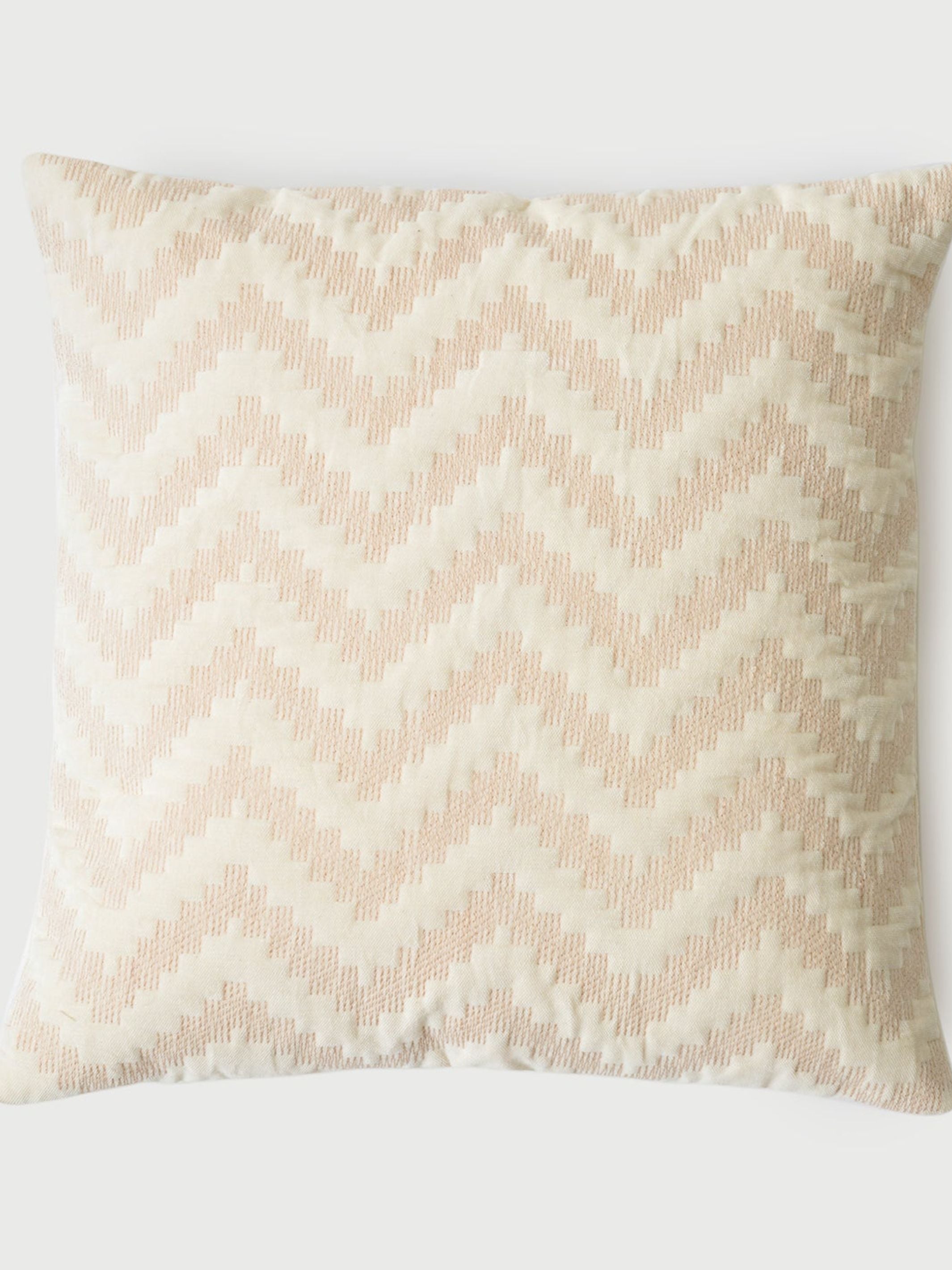 Cushion Cover - Chevron Blush