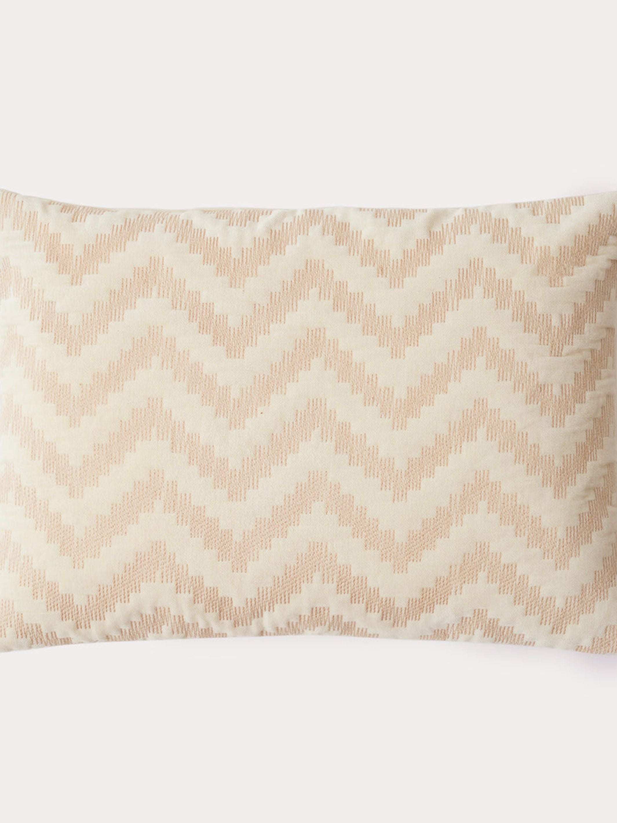 Cushion Cover - Chevron Blush Oblong