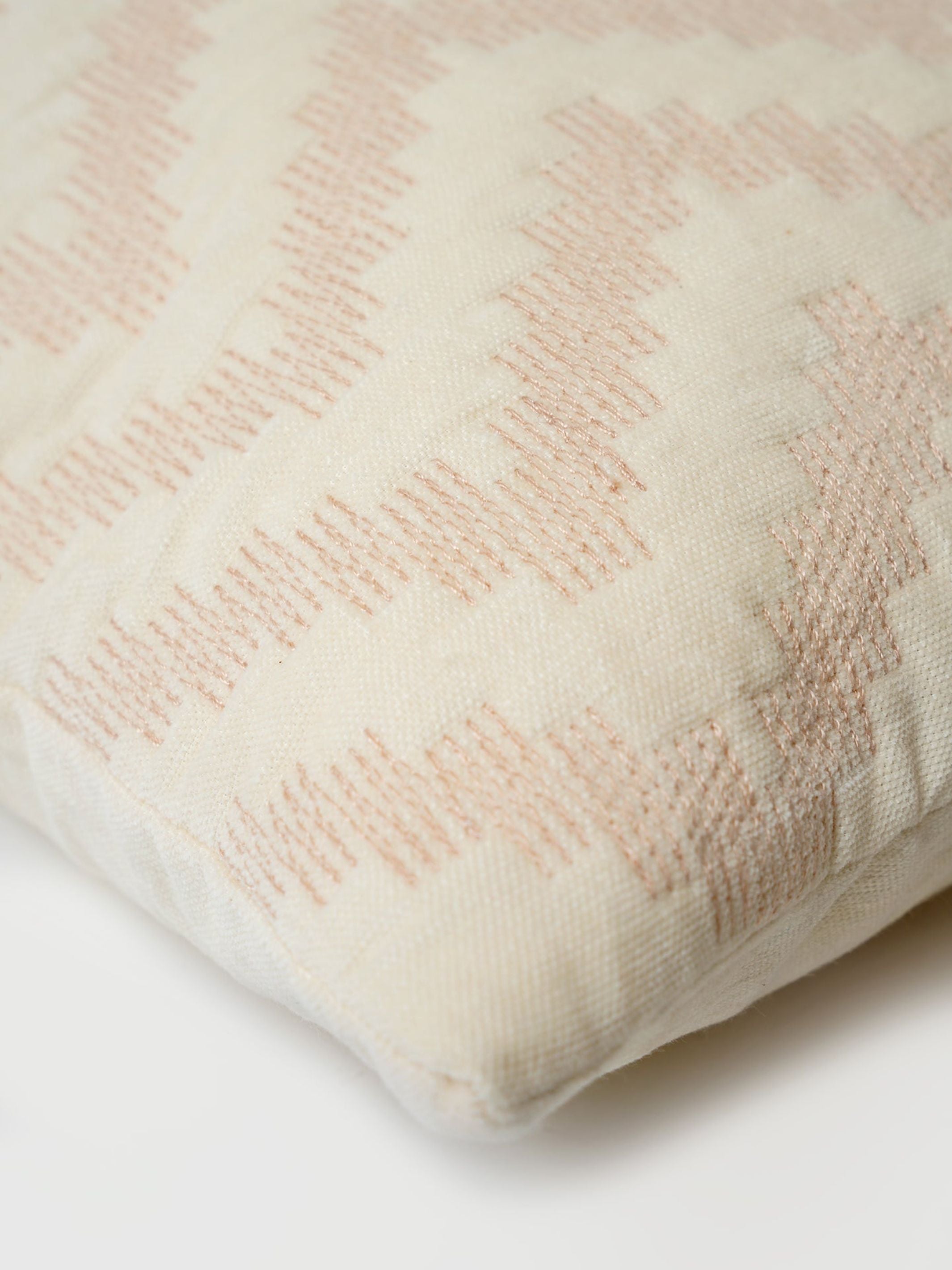 Cushion Cover - Chevron Blush Oblong