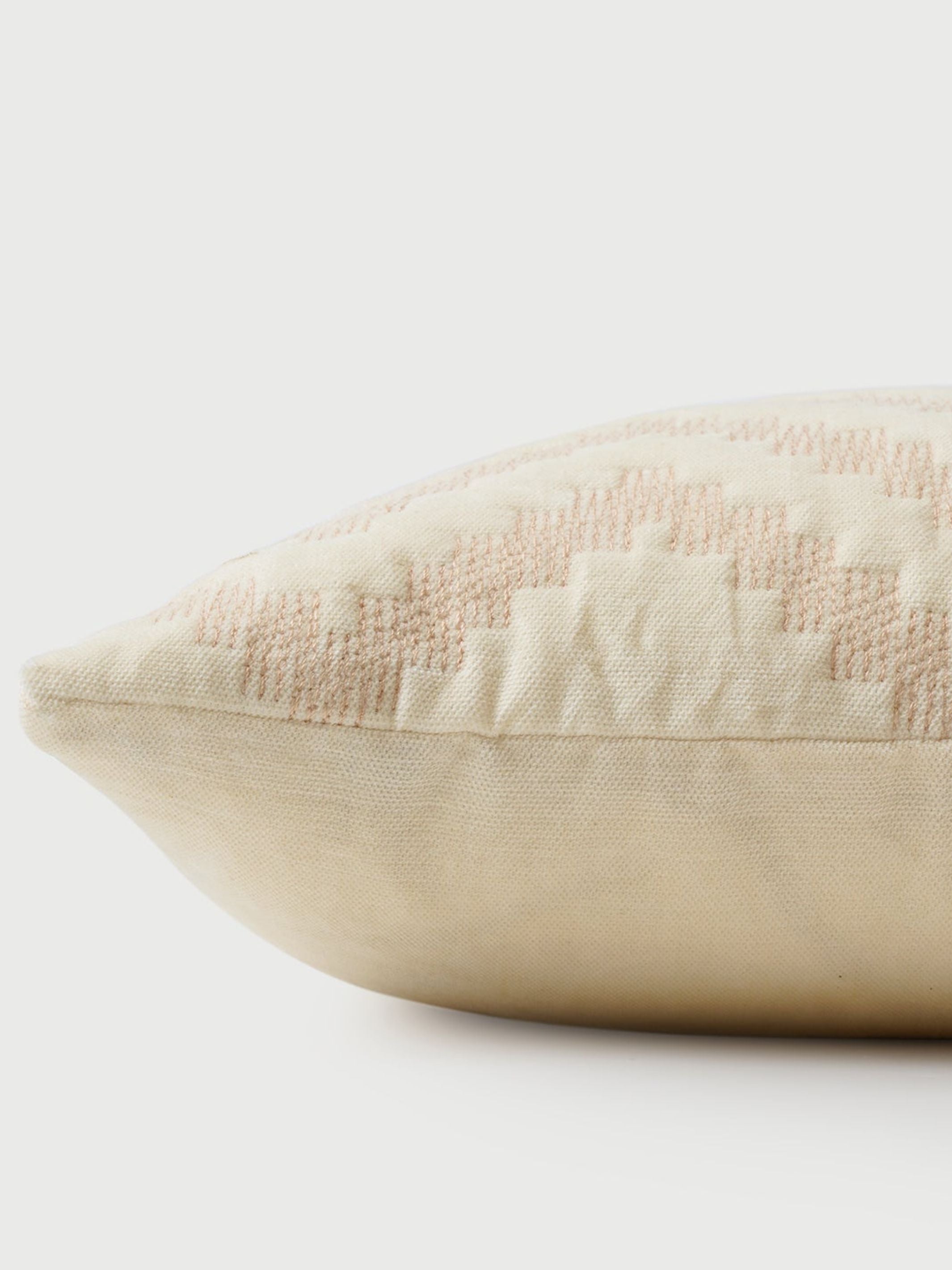 Cushion Cover - Chevron Blush Oblong
