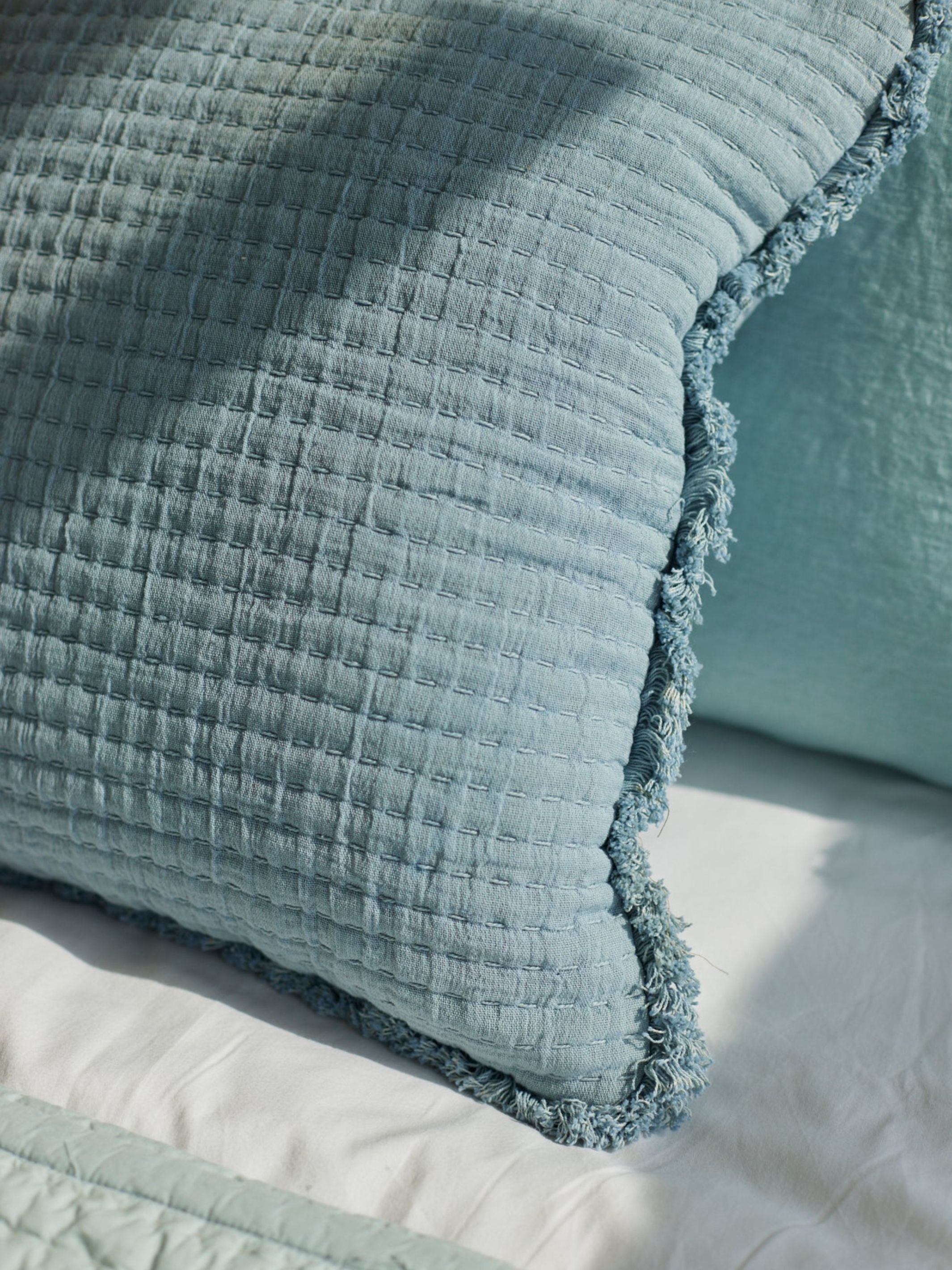 Cushion Cover - Trail Baby Blue