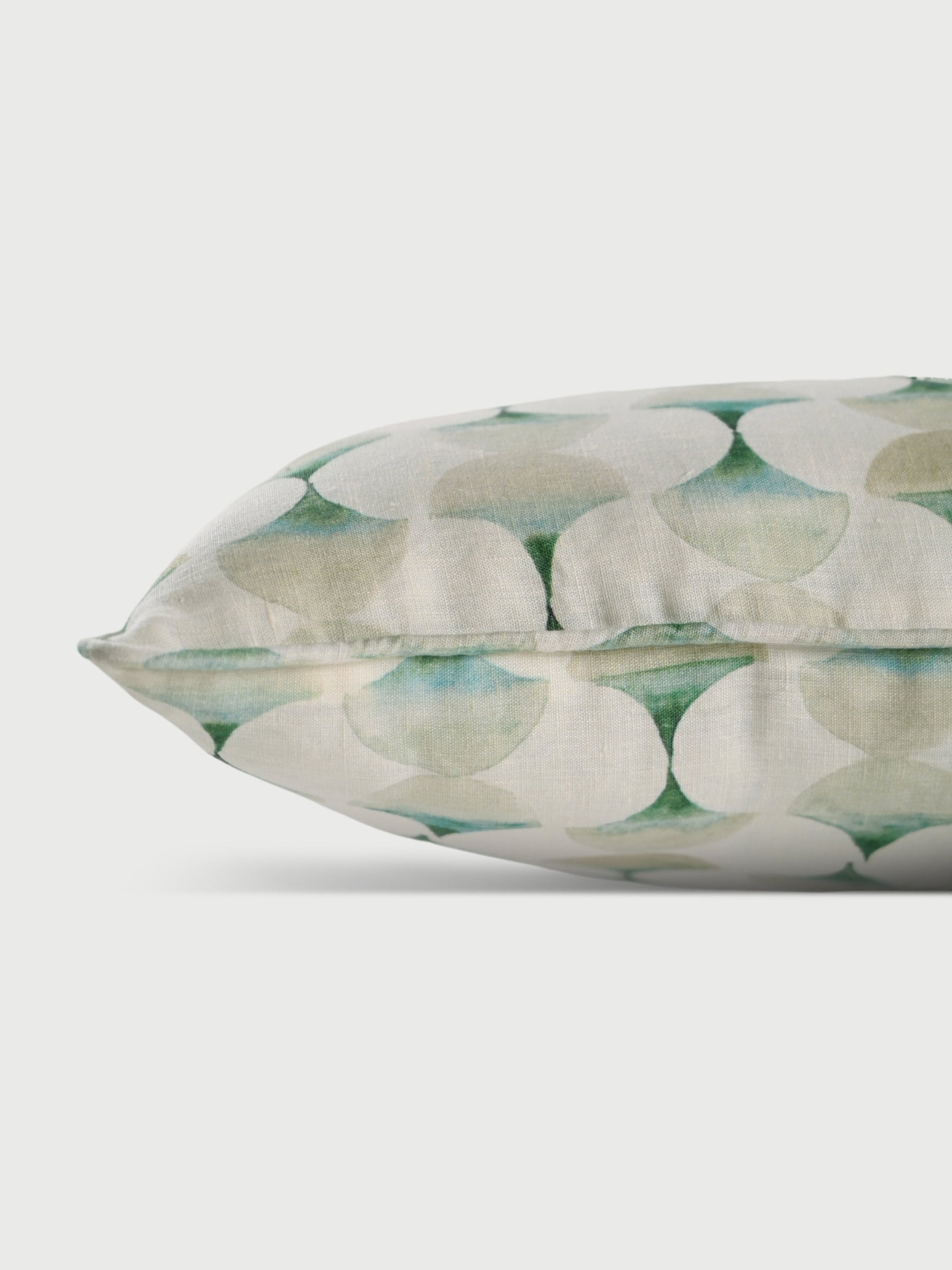 Cushion Cover - Cove Teal Oblong Linen