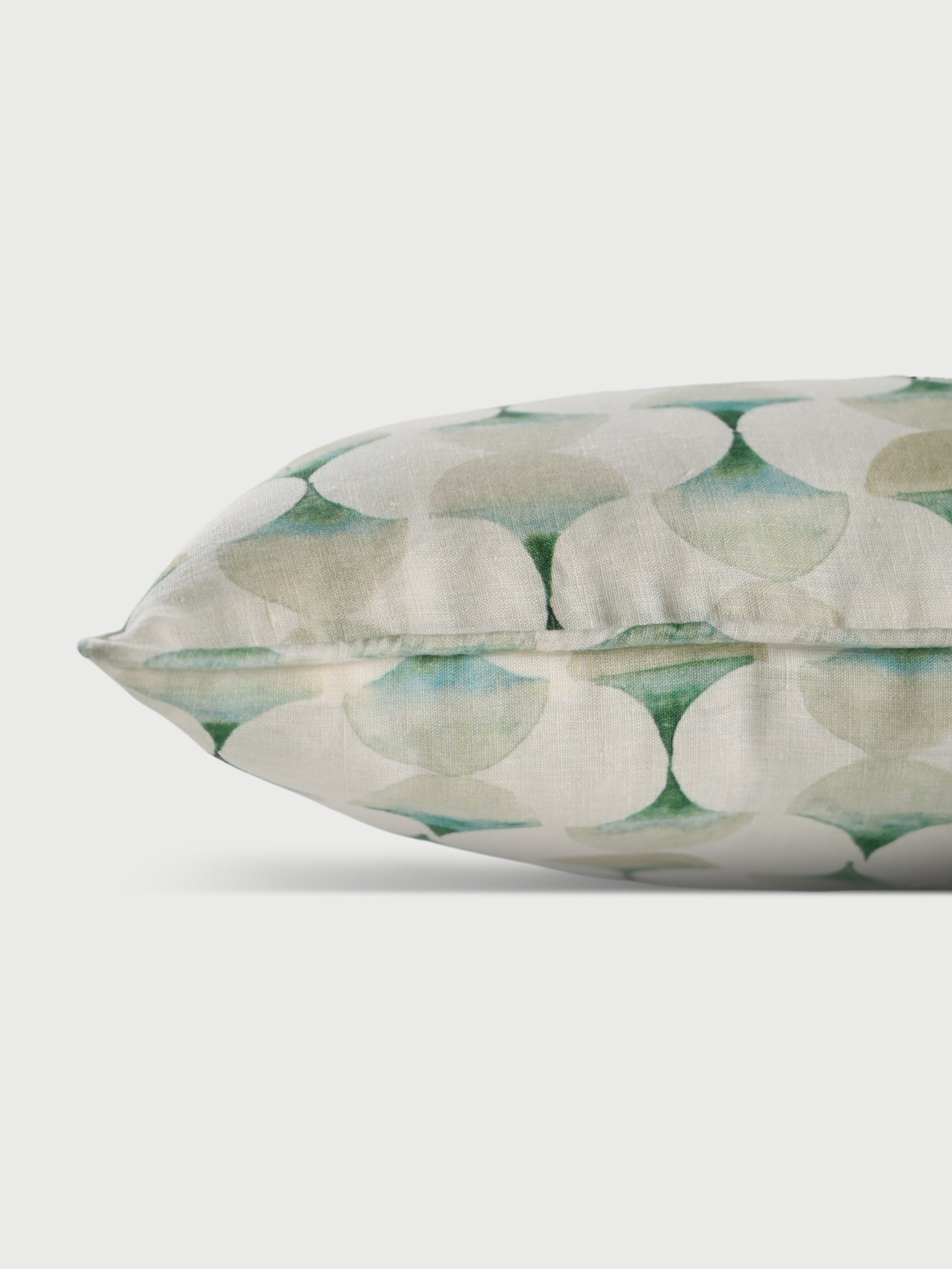 Cushion Cover - Cove Teal Oblong Linen