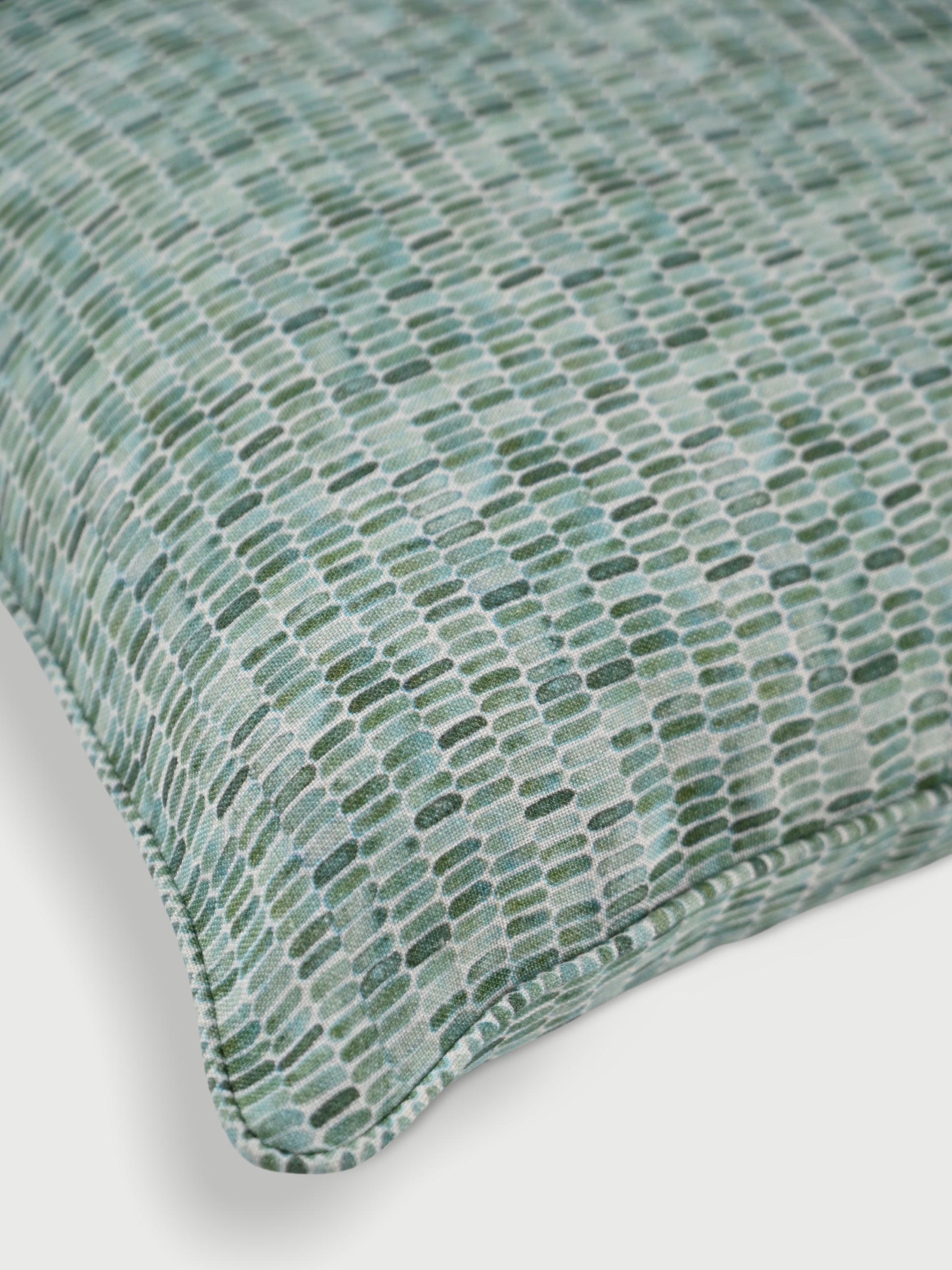 Cushion Cover - Speckle Teal Linen