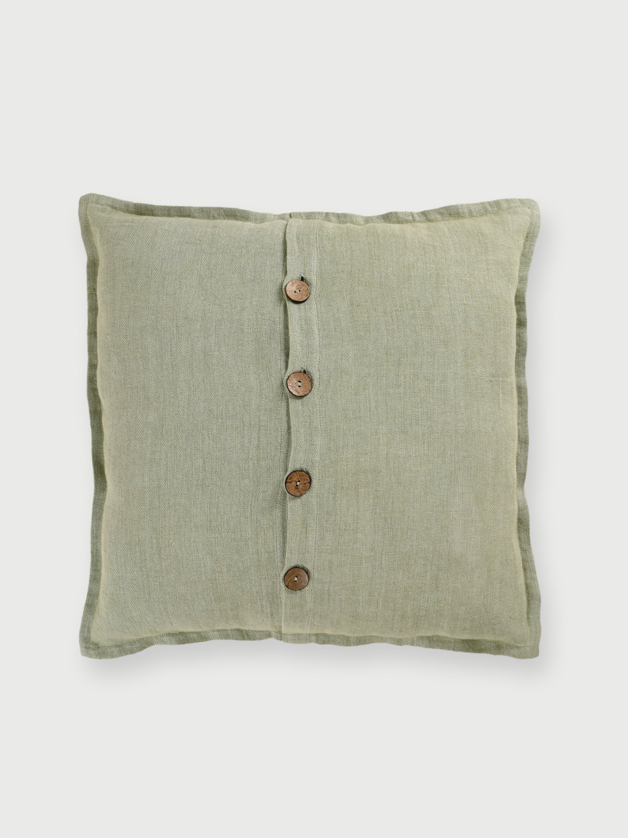 Cushion Cover - Herringbone Linen