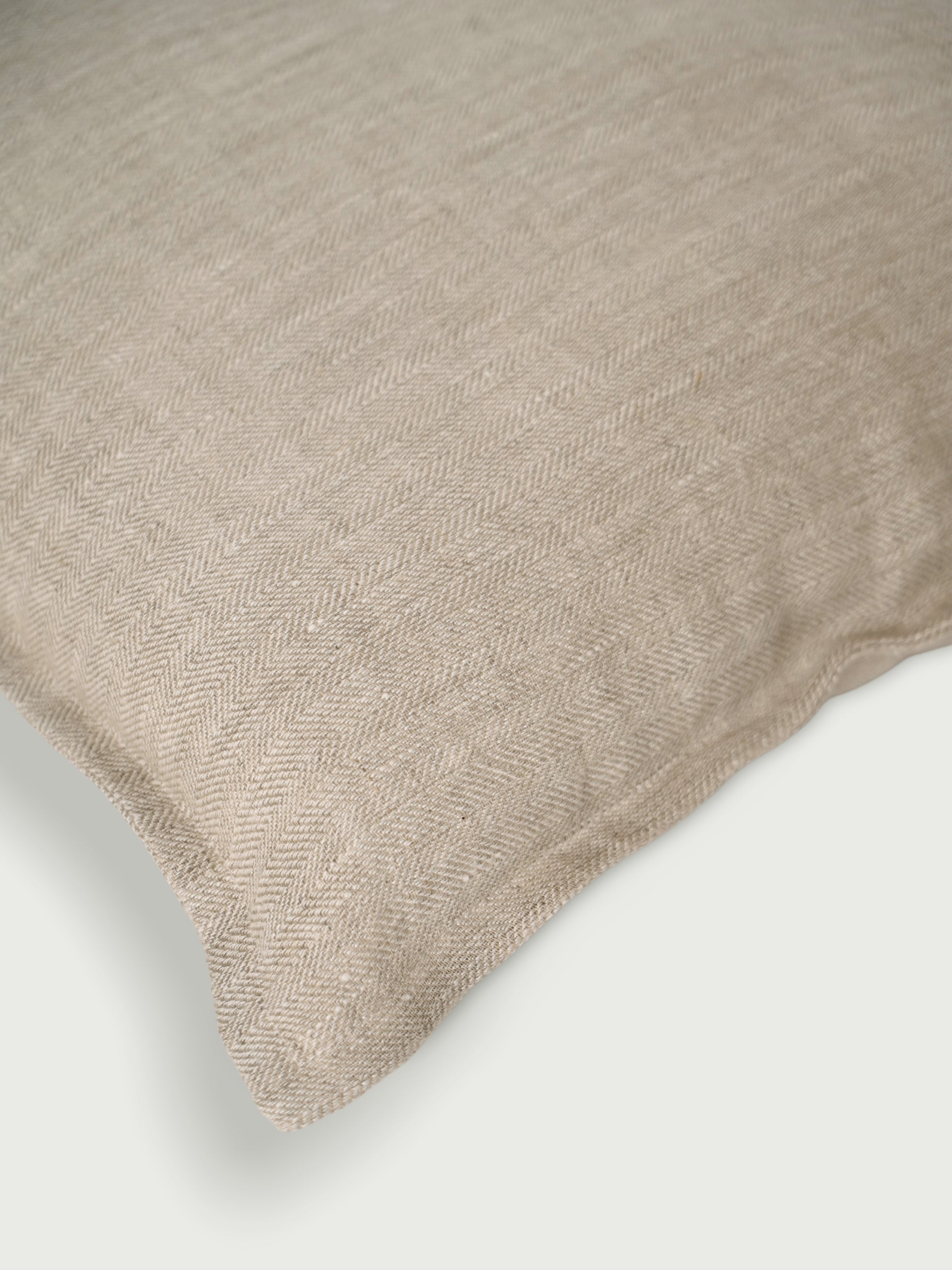 Cushion Cover - Herringbone Linen
