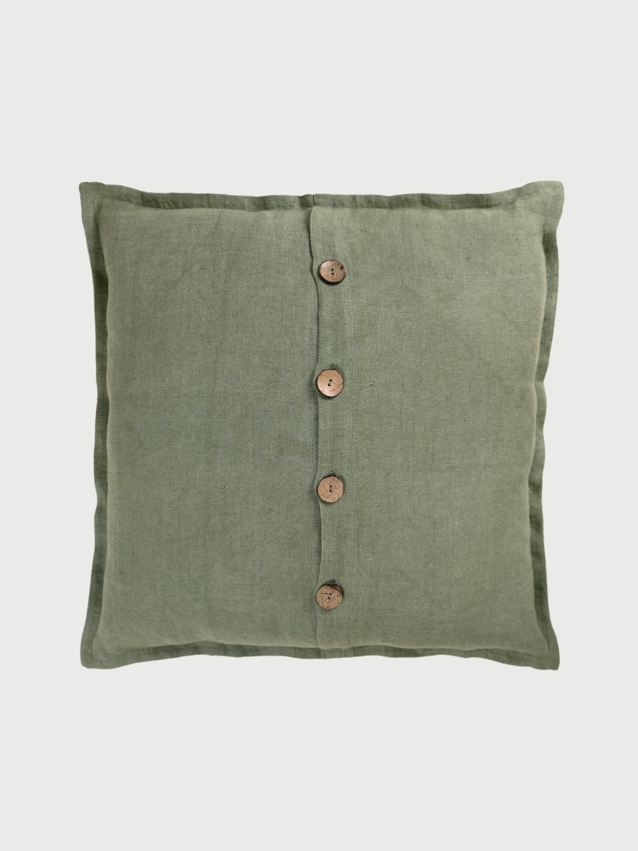 Cushion Cover - Herringbone Linen