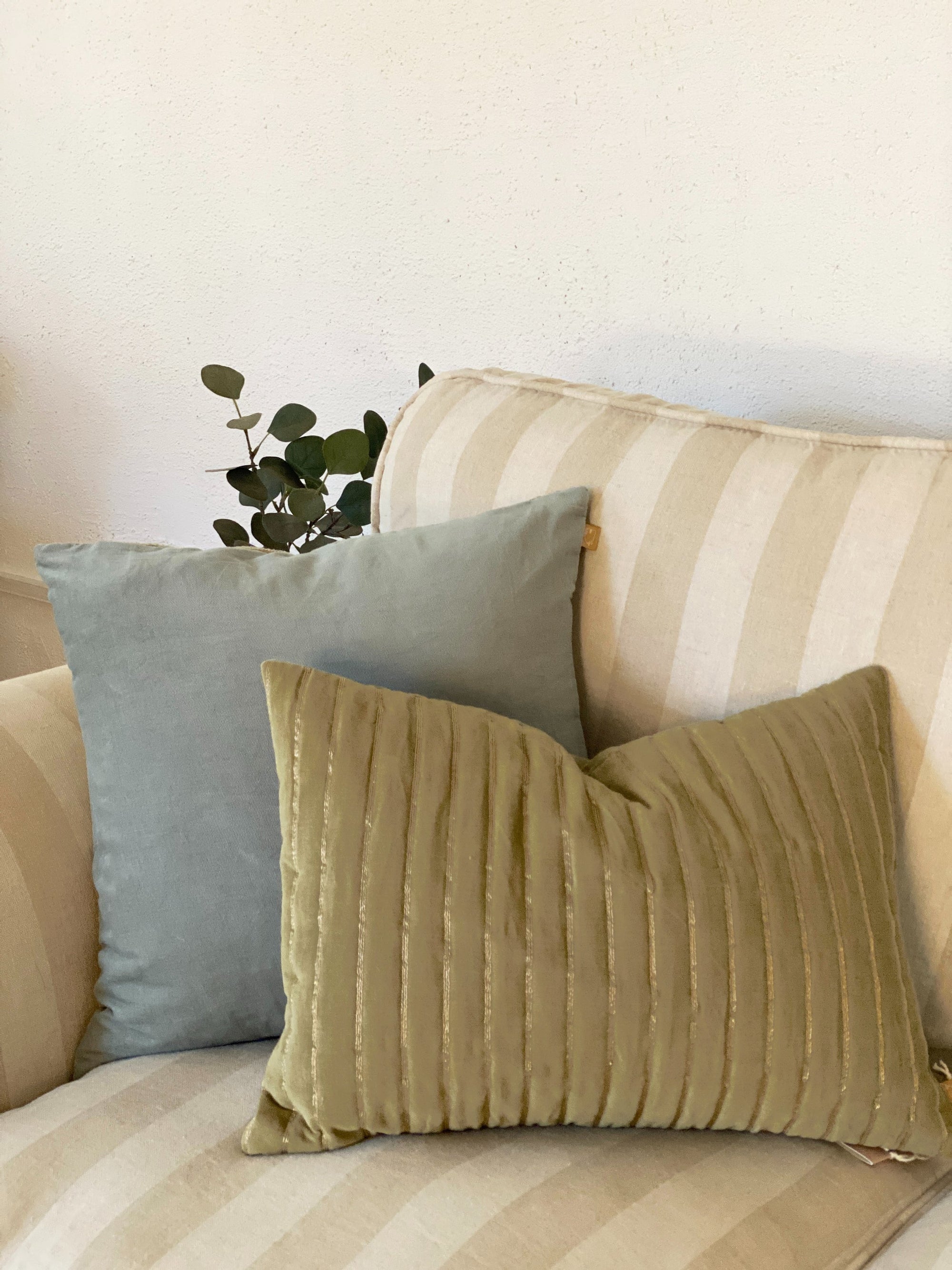 Cushion Cover - Eden Striped Oblong