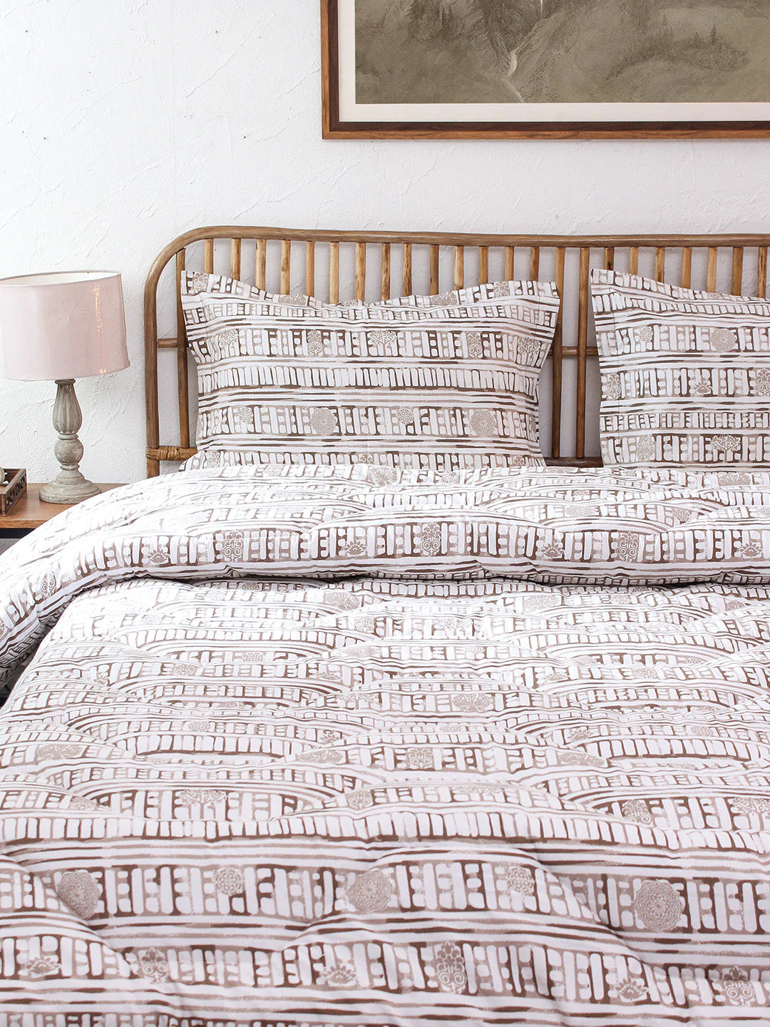 Sanchi Grey Comforter