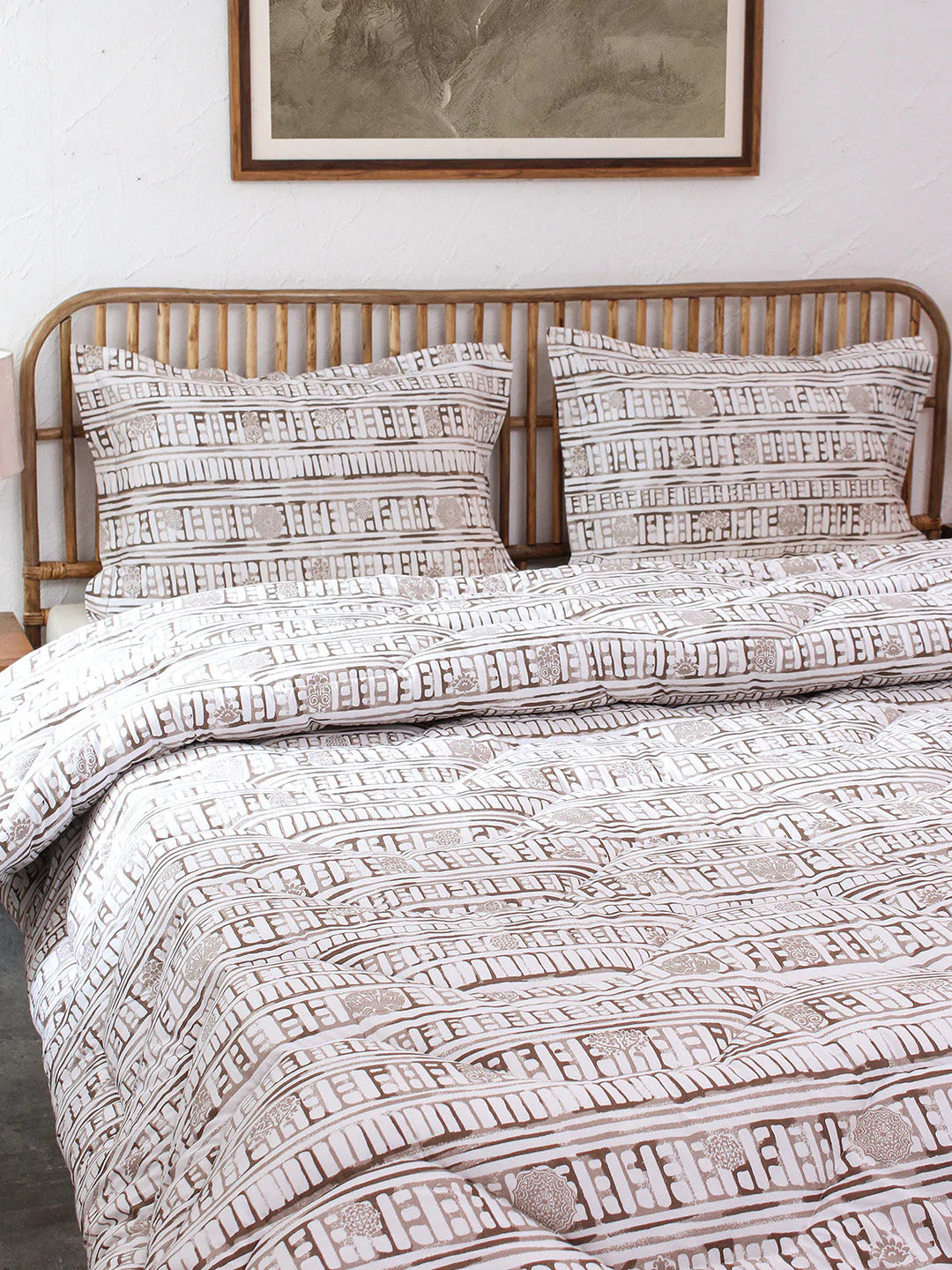 Sanchi Grey Comforter
