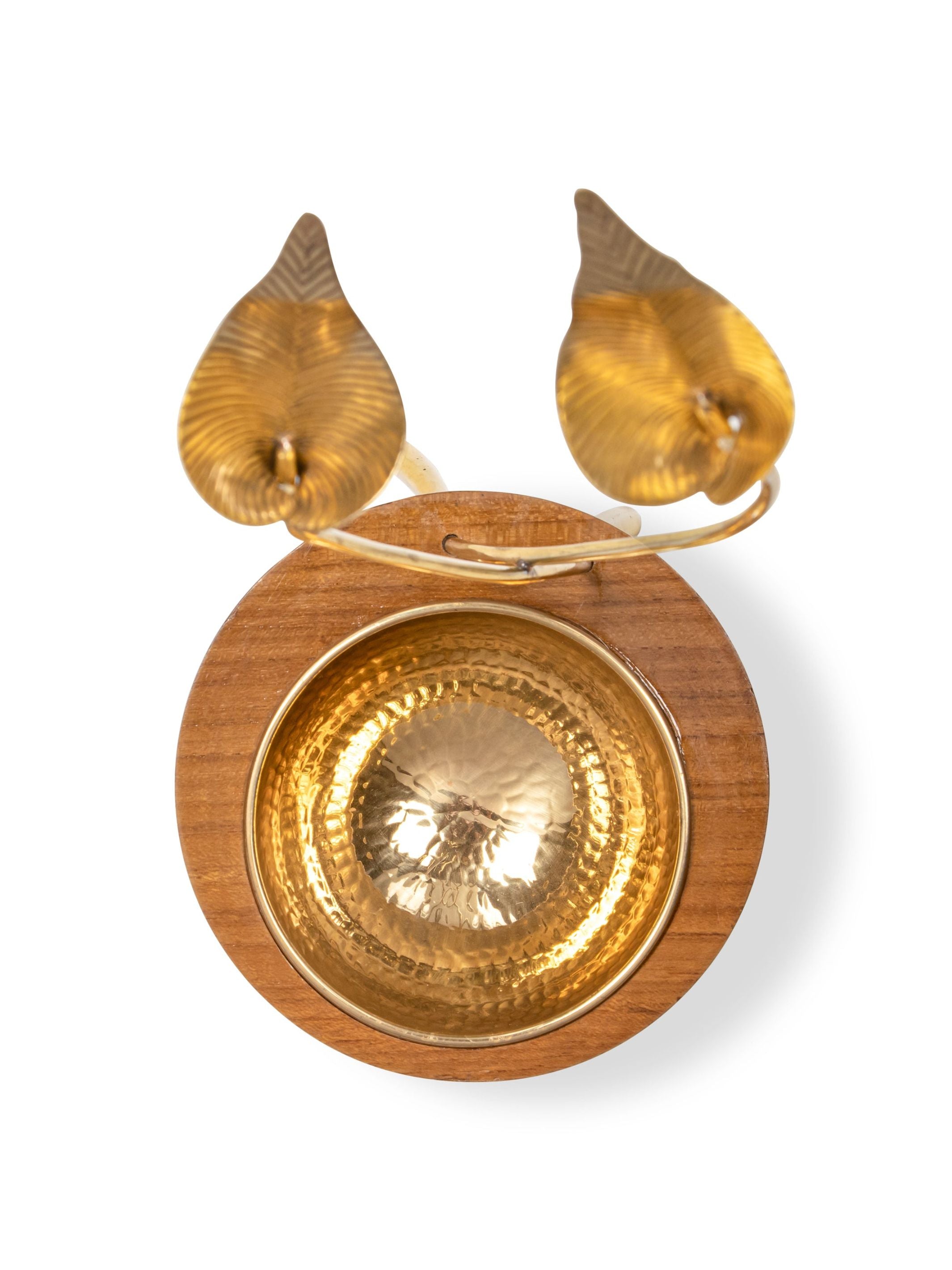 Brass Bowl - Calla Lily