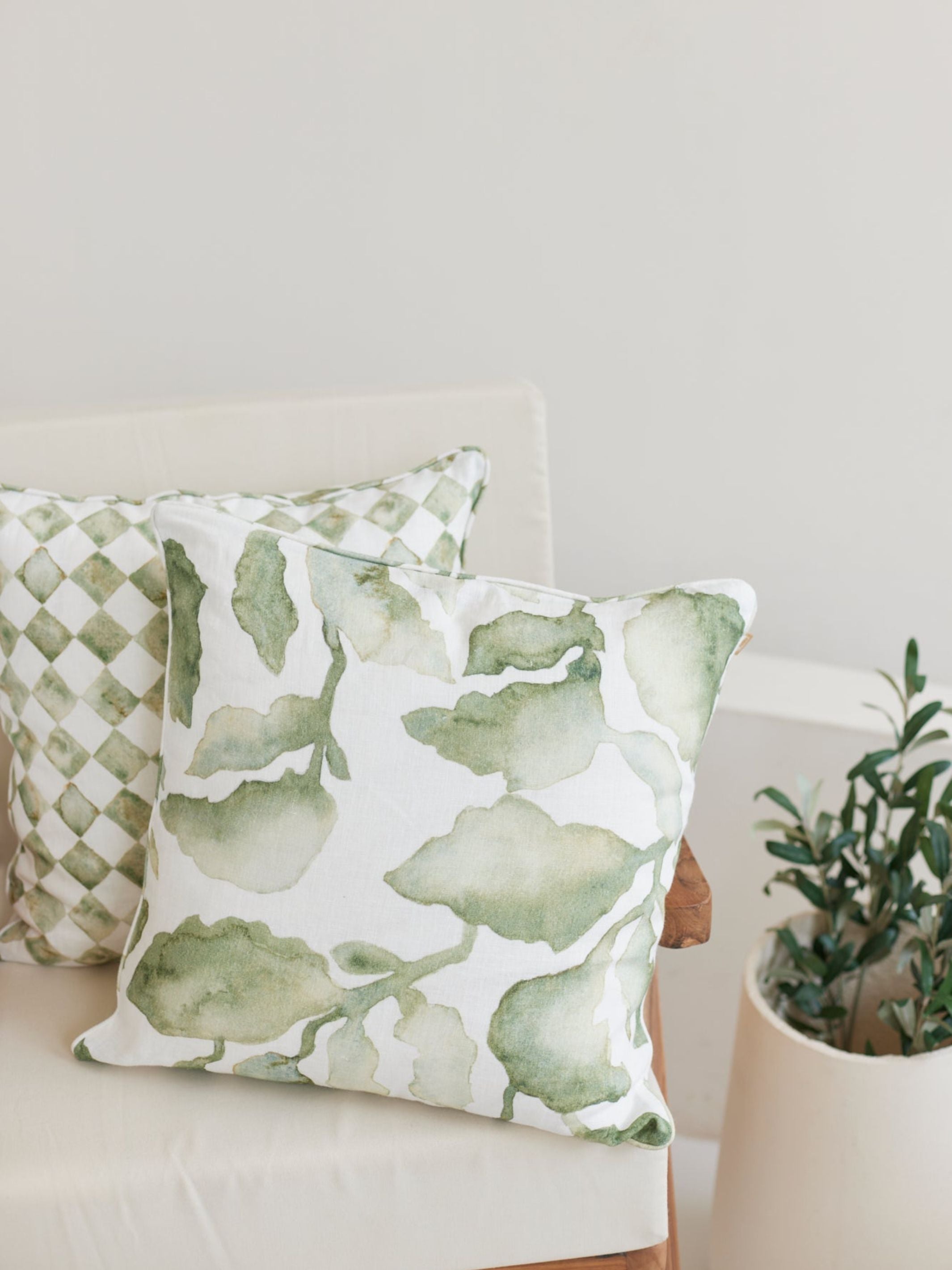 Cushion Cover - Cascade Green