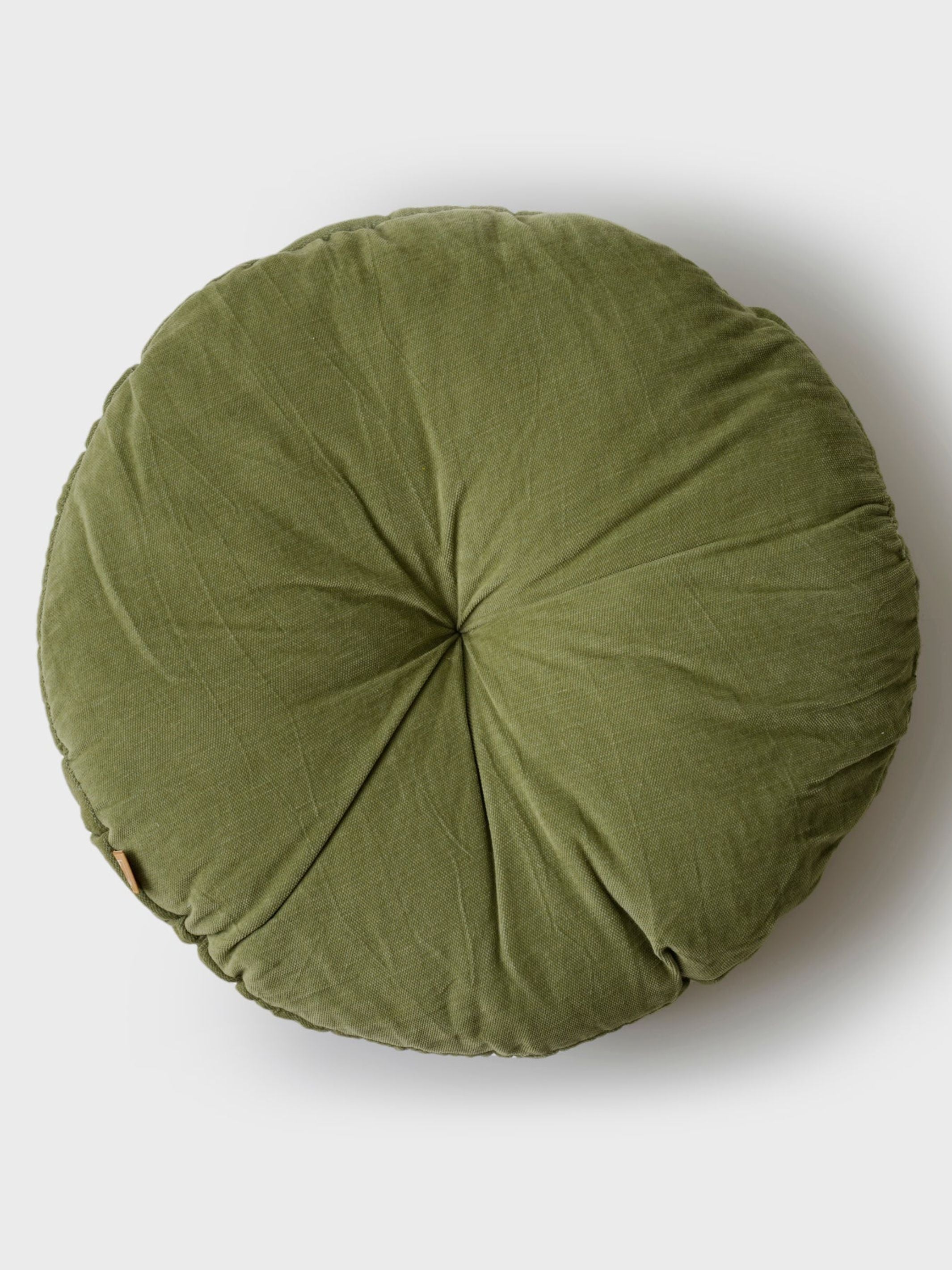 Round Cushion Cover - Cuddle Fern