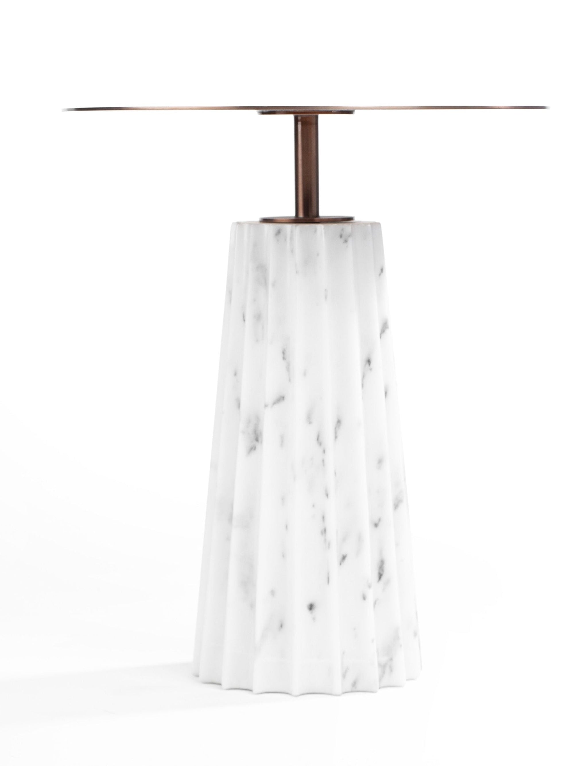 Marble Flut Table