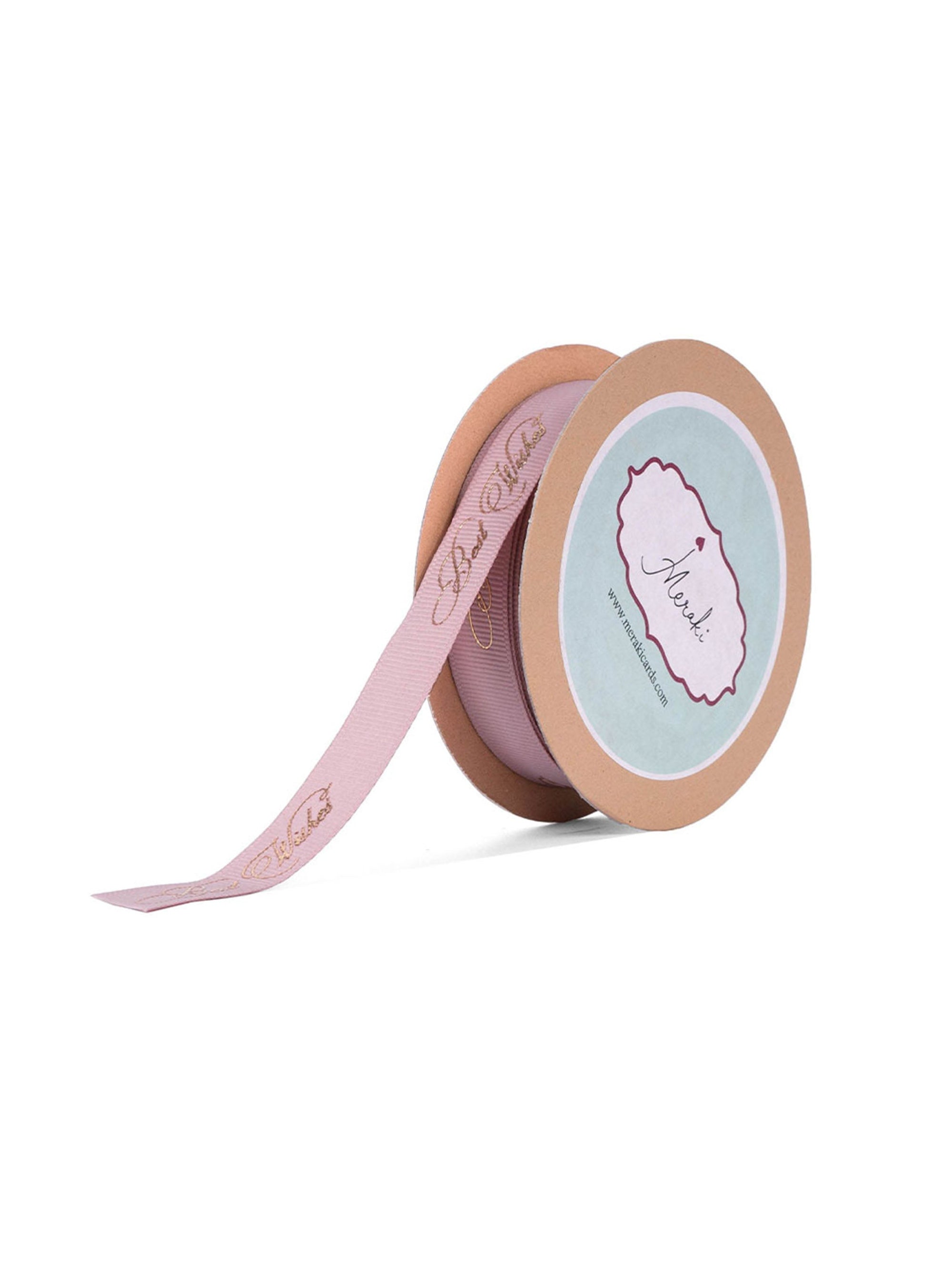 Best Wishes Gold Foiled Ribbon