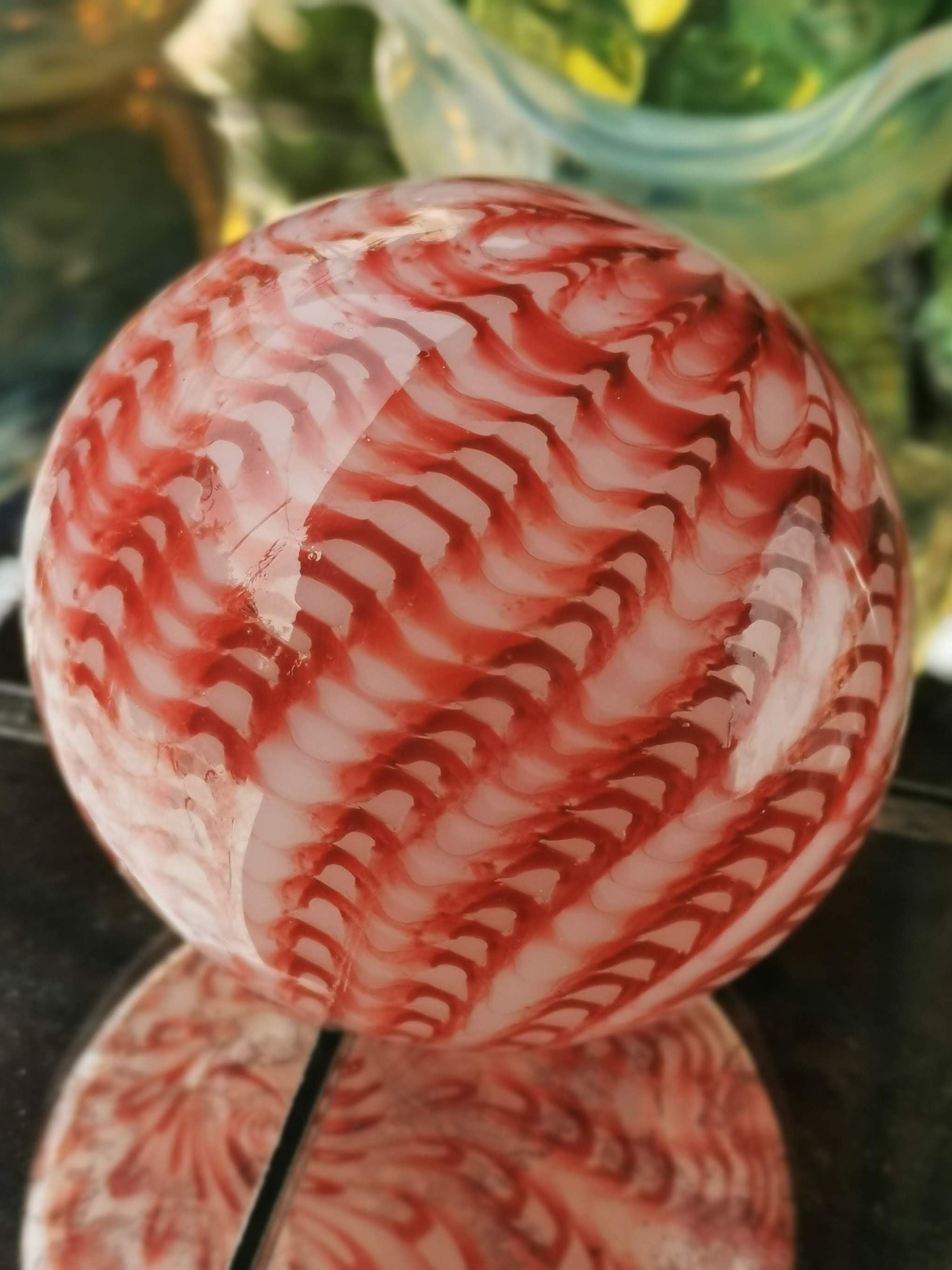 Art Glass Hand Blown Sphere