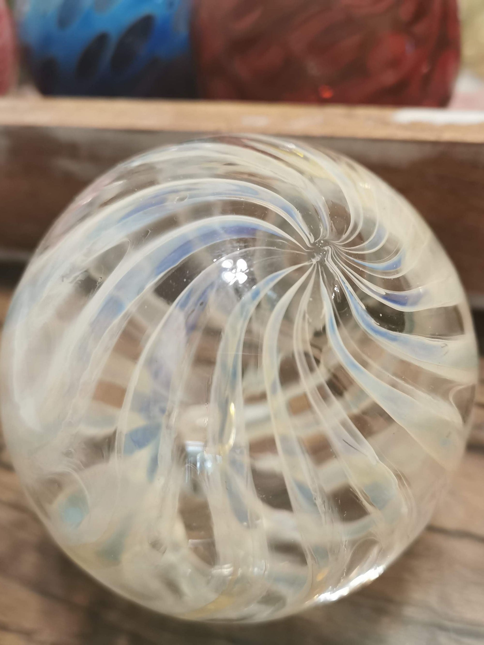 Art Glass Hand Blown Sphere