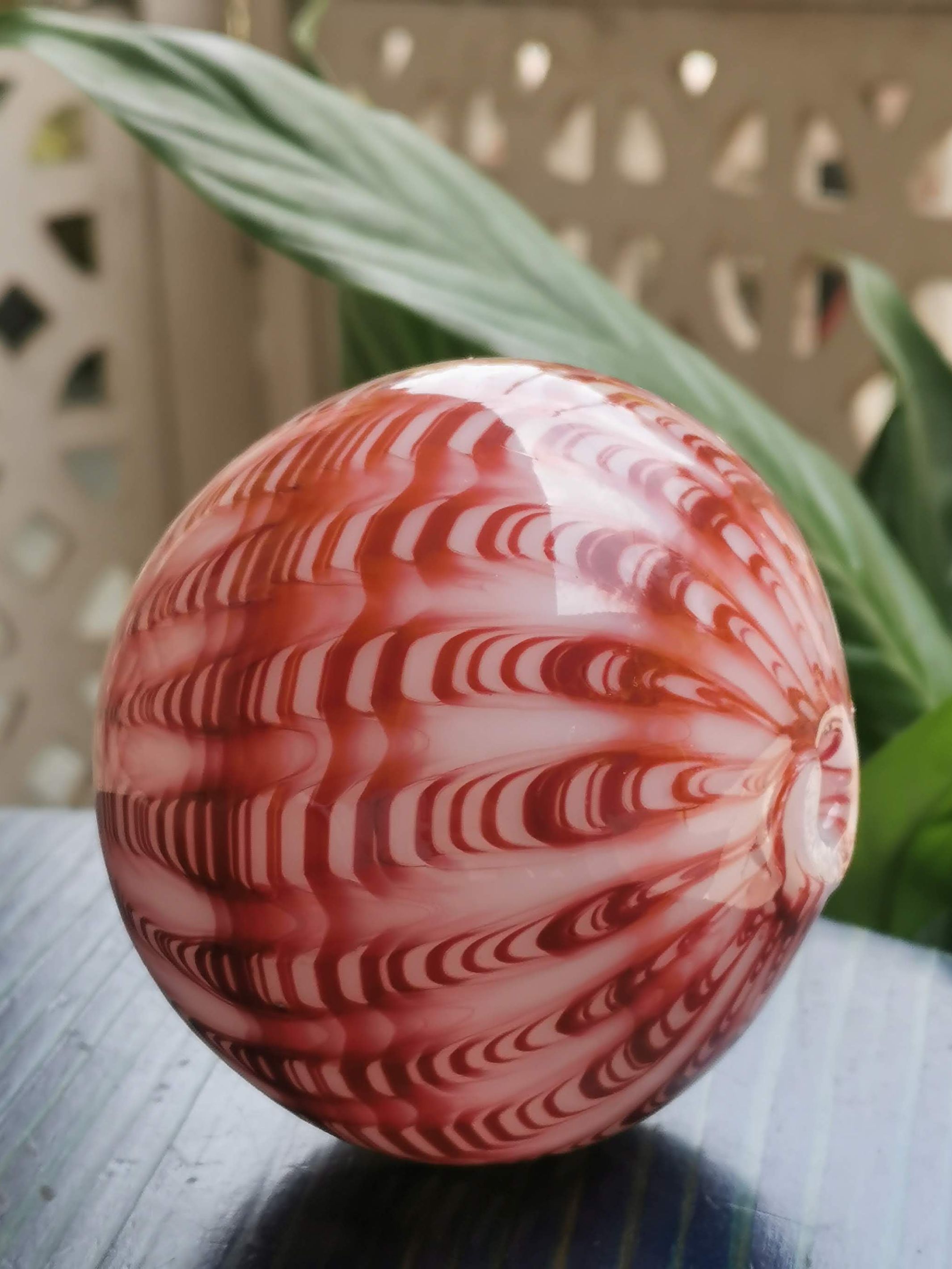 Art Glass Hand Blown Sphere