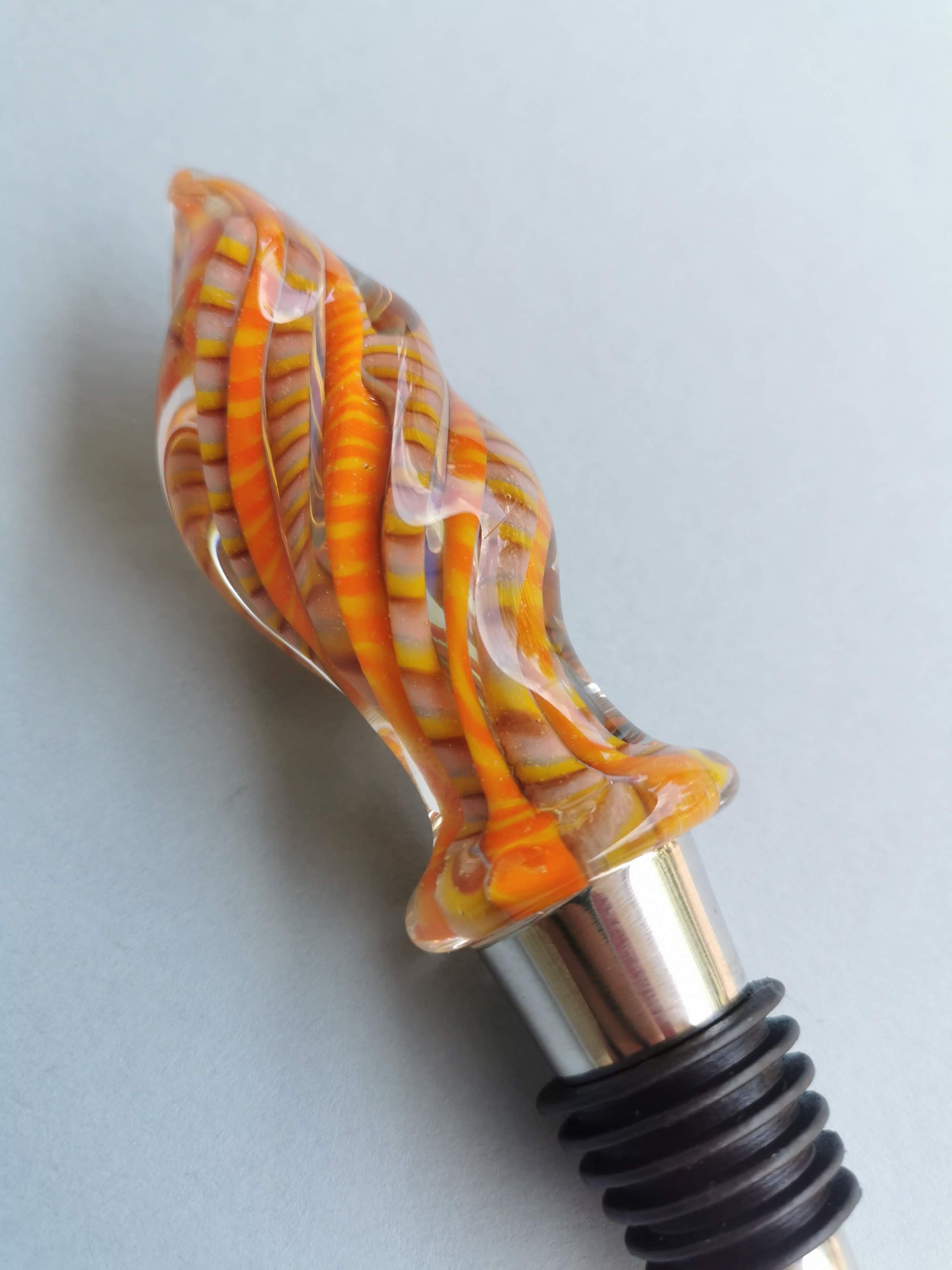 Wine Stoppers - Cyra Handblown Glass