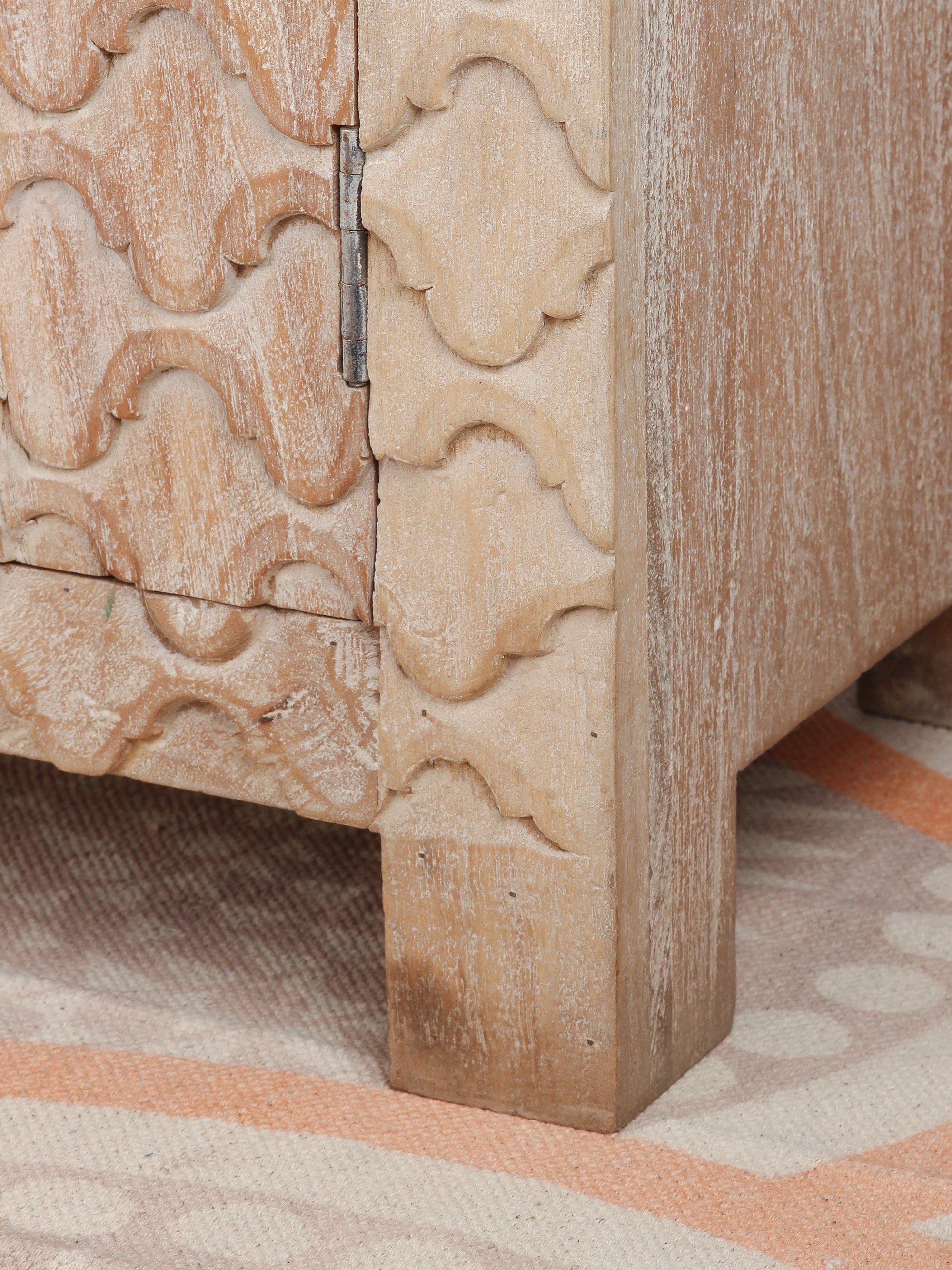 Ocean Hand Carved Cabinet