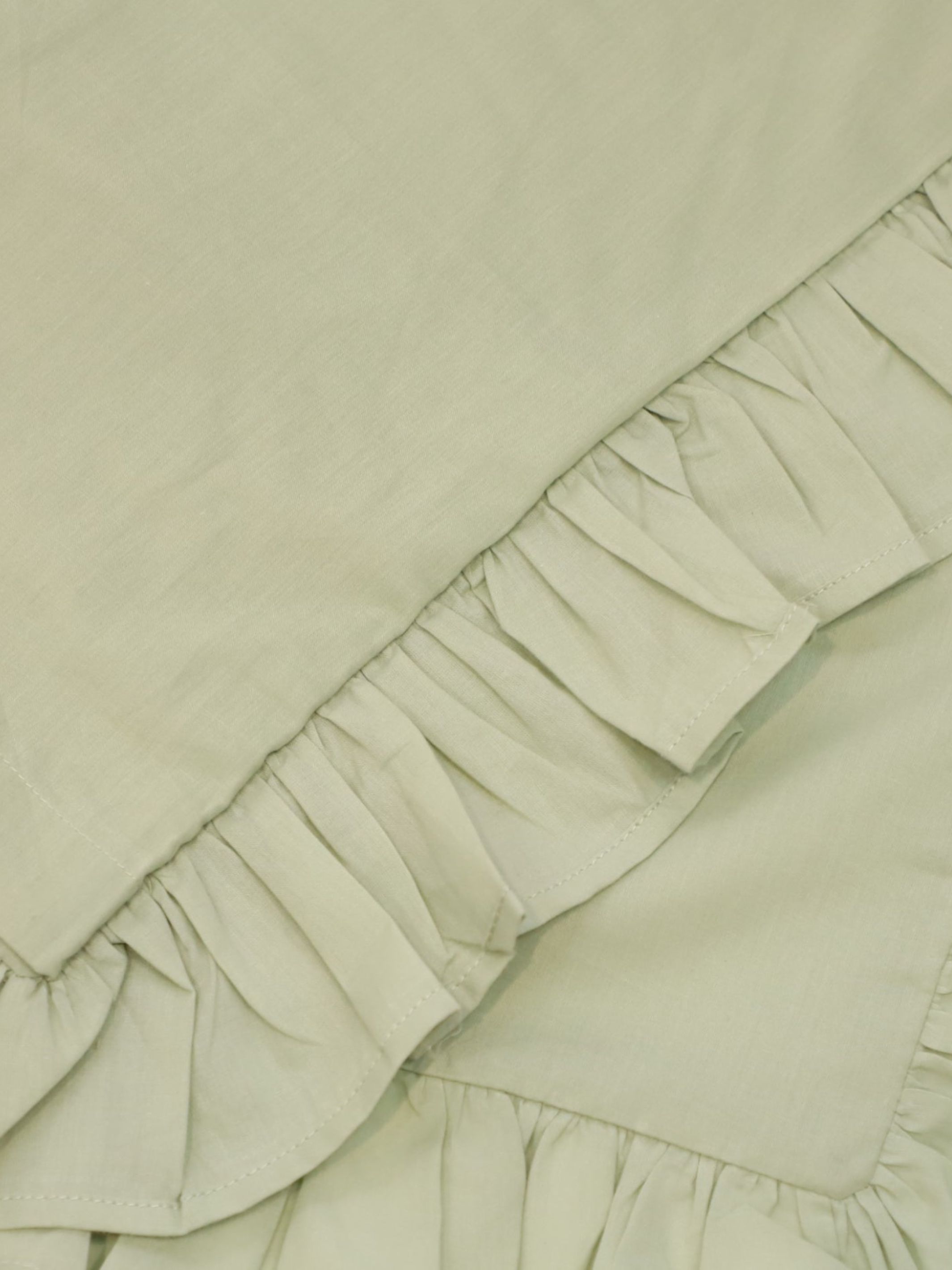 Duvet Cover - Ruffle Sage