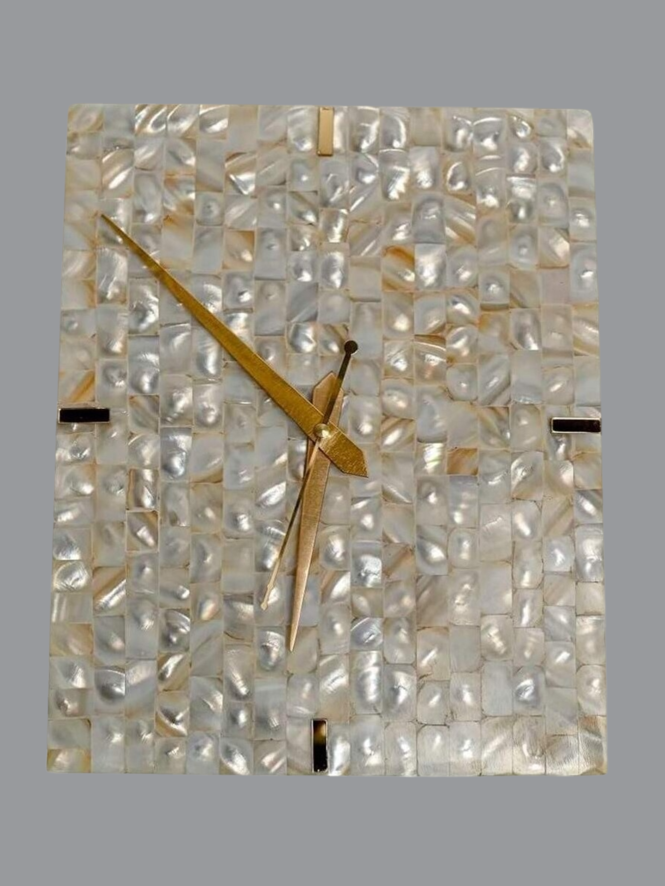 Wall Clock - Mother of Pearl