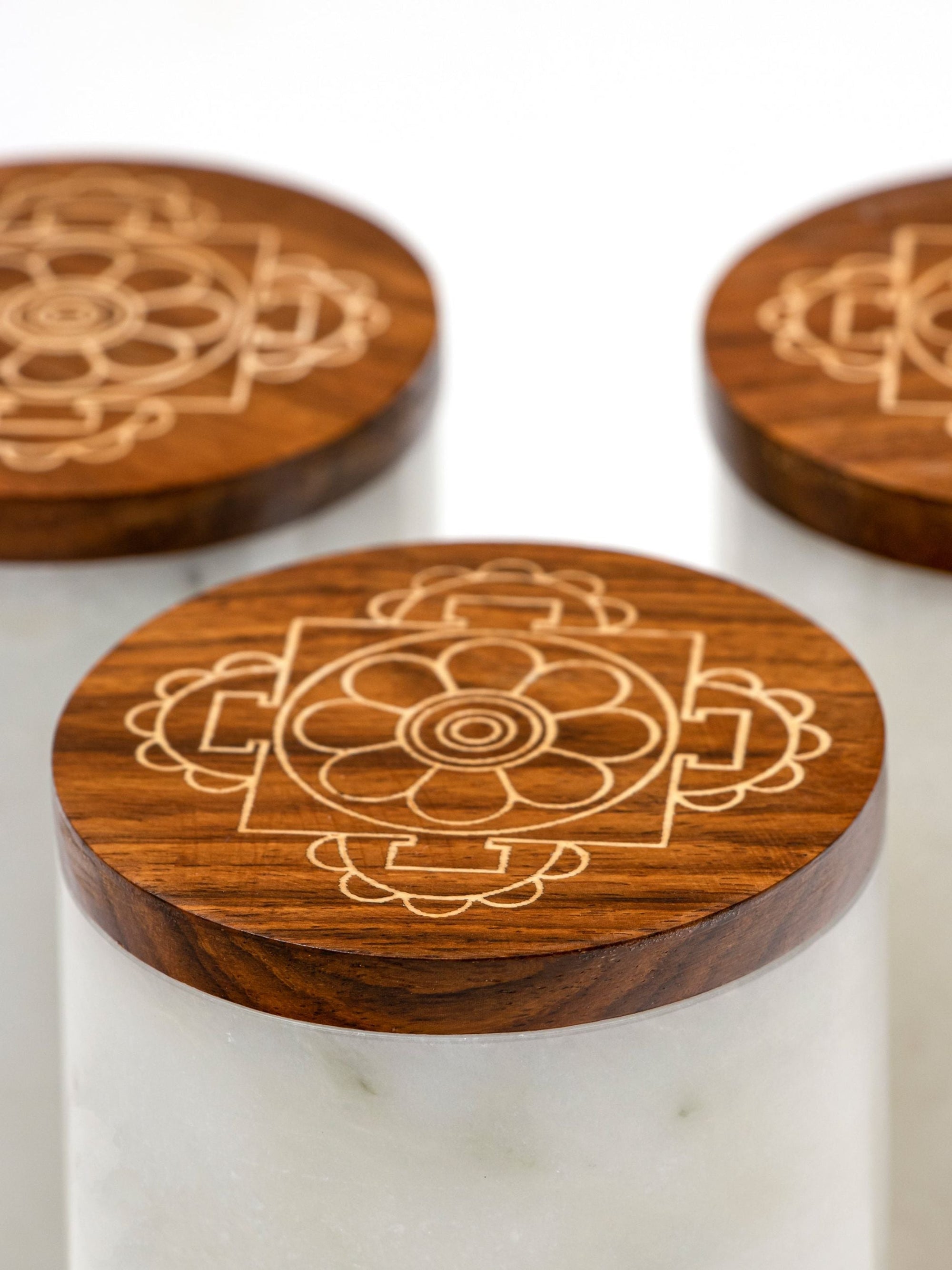 Marble Servers - Mandala Condiment