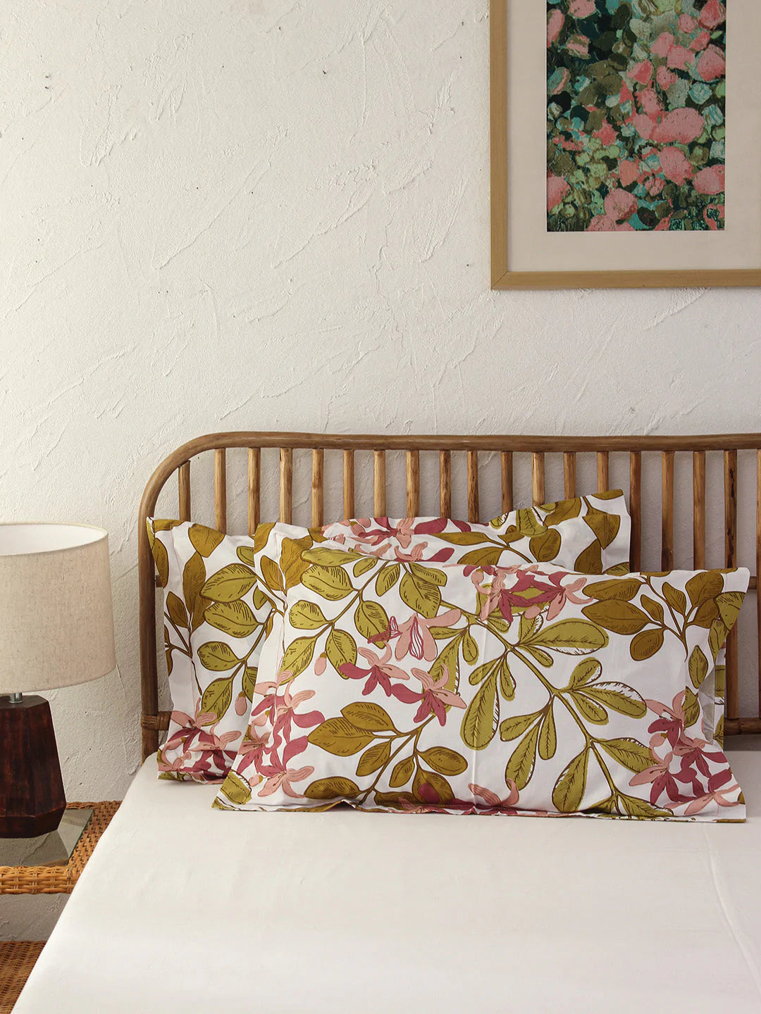 Moringa Green Pillow Cover