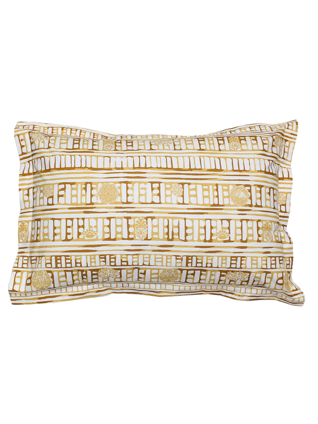 Sanchi Yellow Pillow Cover