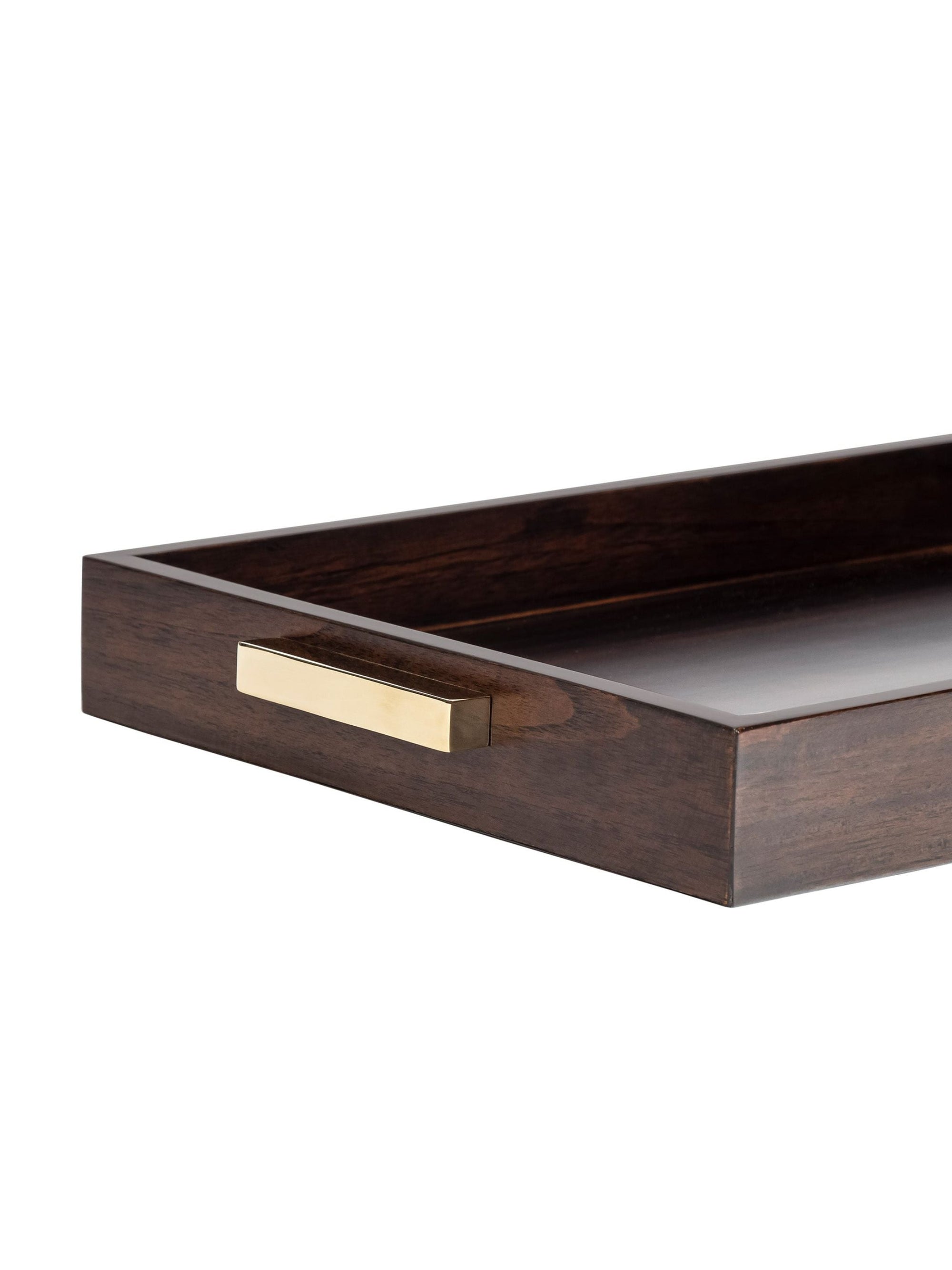Wooden Ublong Tray