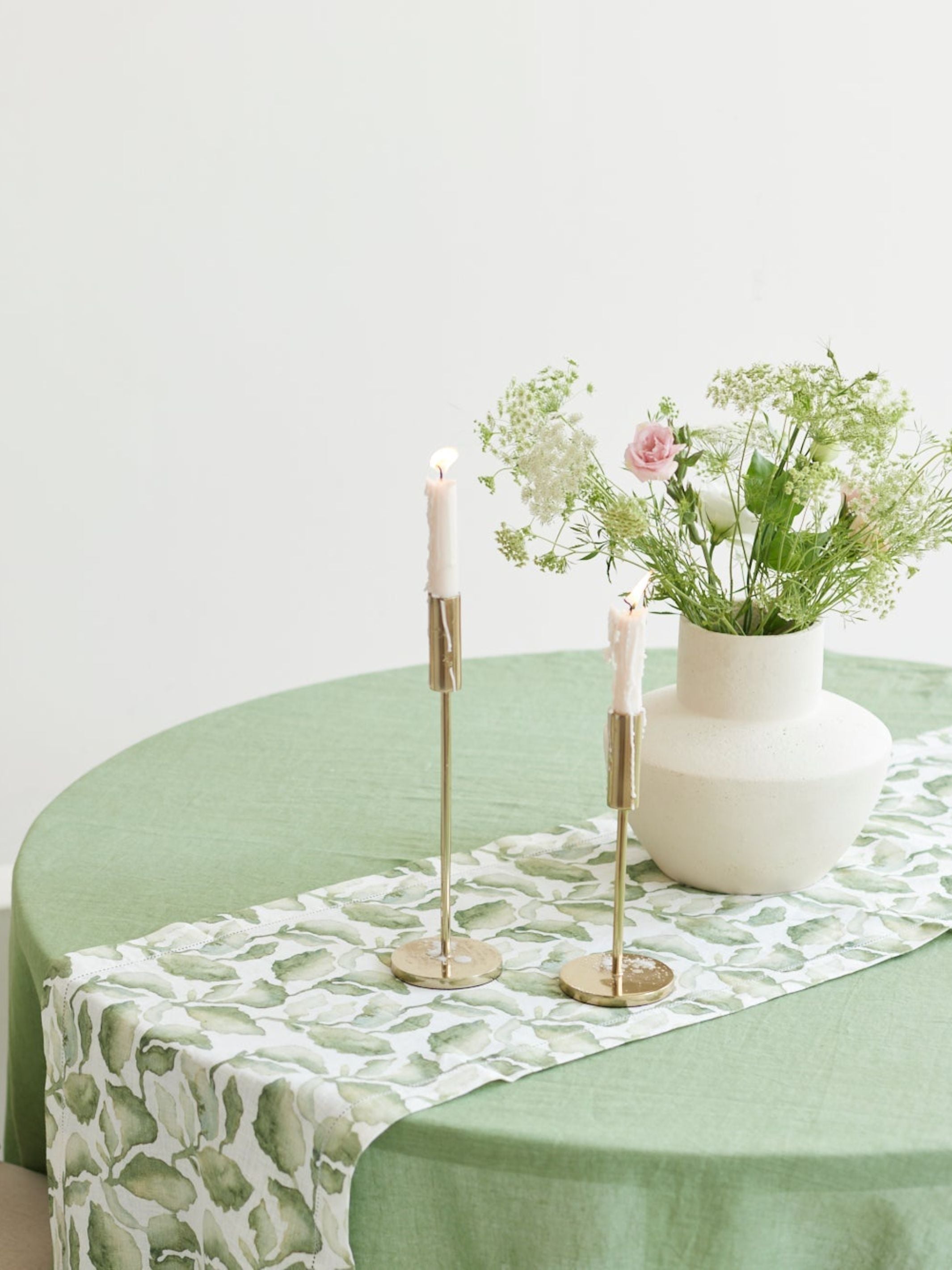 Table Runner - Cascade Green