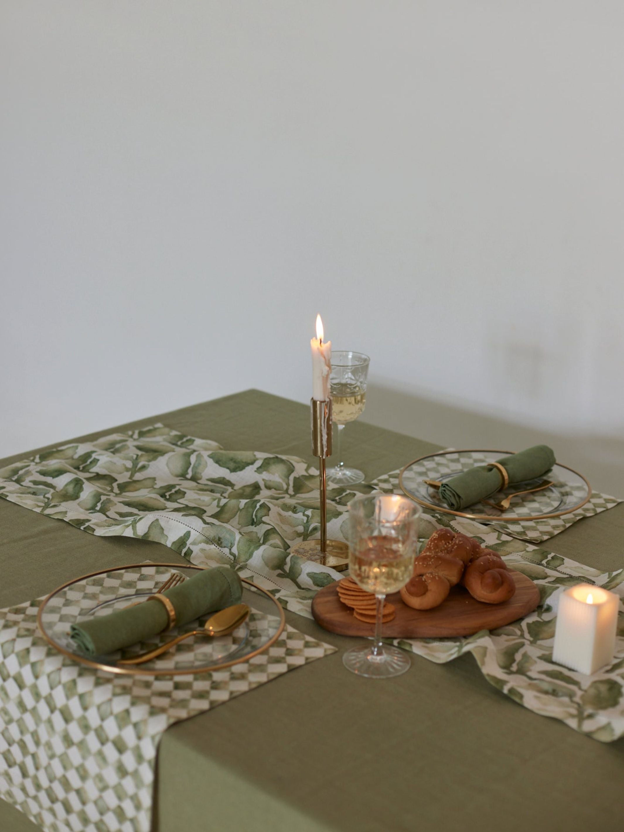 Table Runner - Cascade Green
