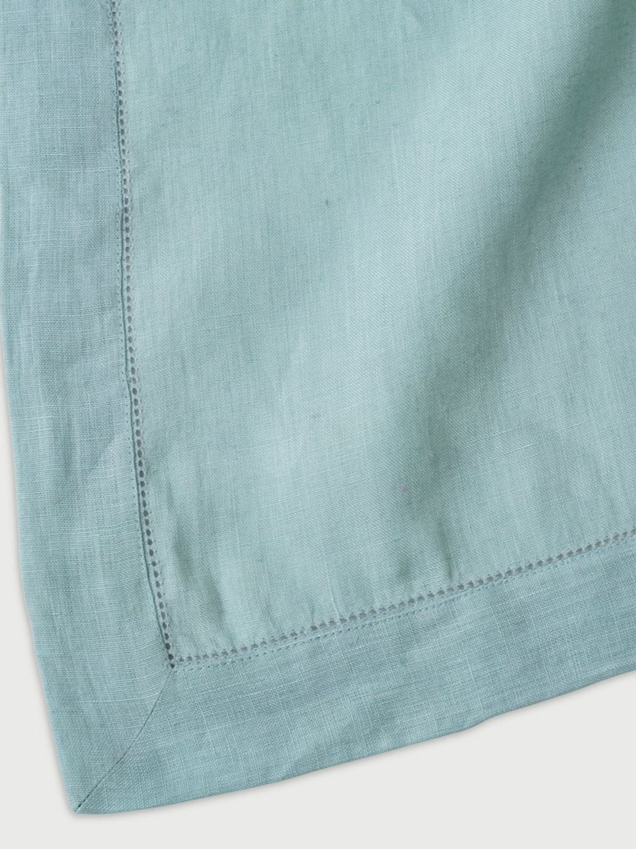 Linen Table Cover - Powder Blue