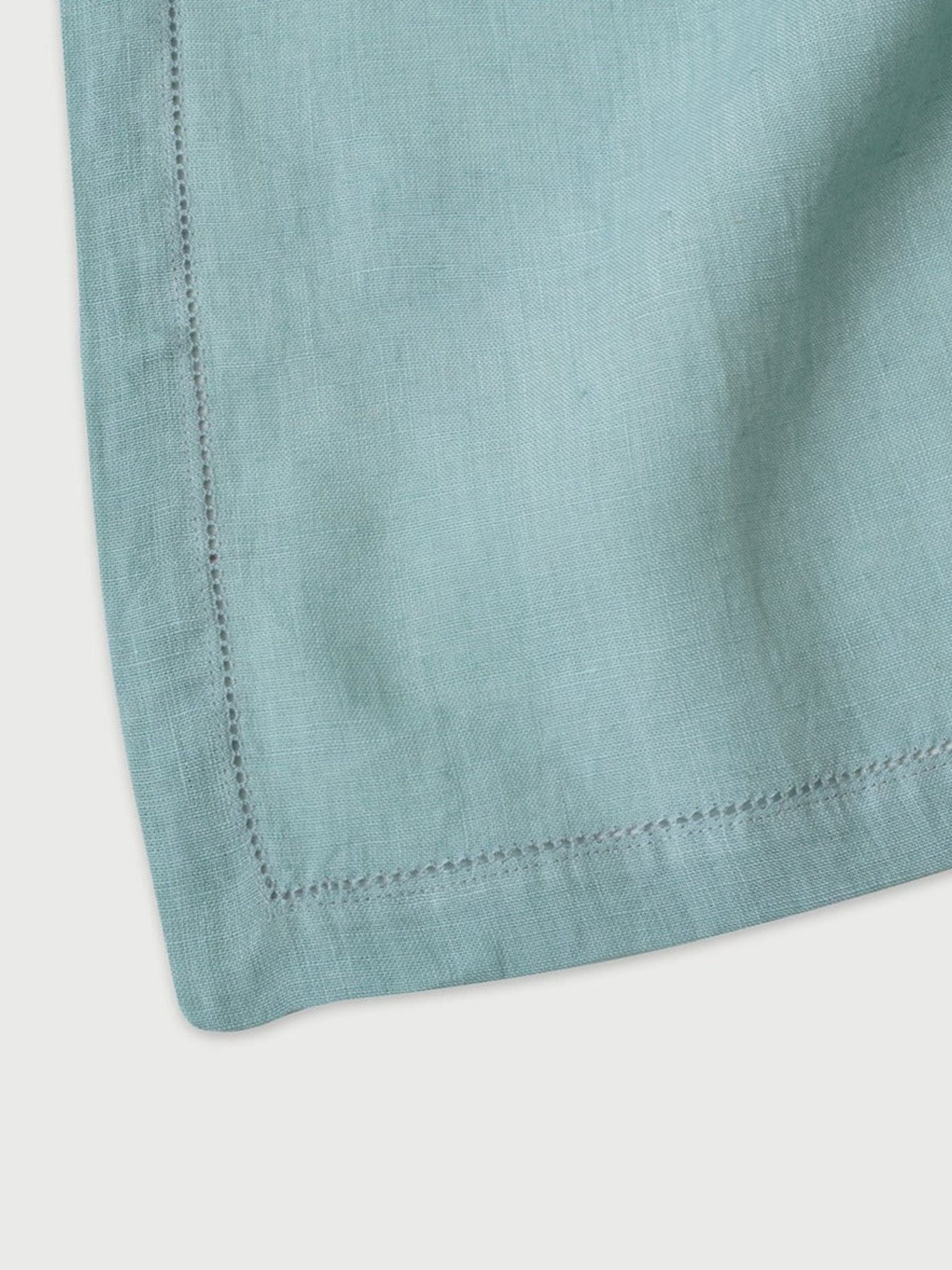 Linen Table Runner - Powder Blue